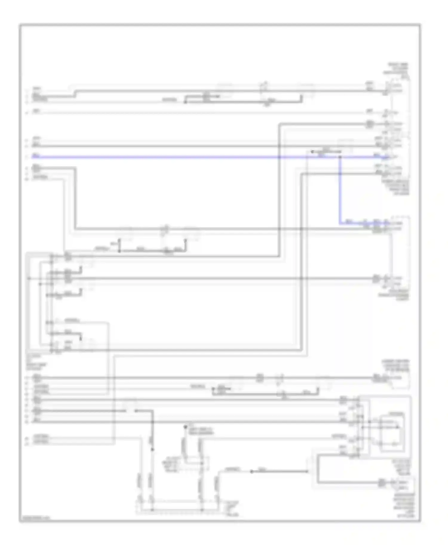 Highlander Toyota II facelift (2010-2013): Computer data lines circuit, hybrid (2 of 2)