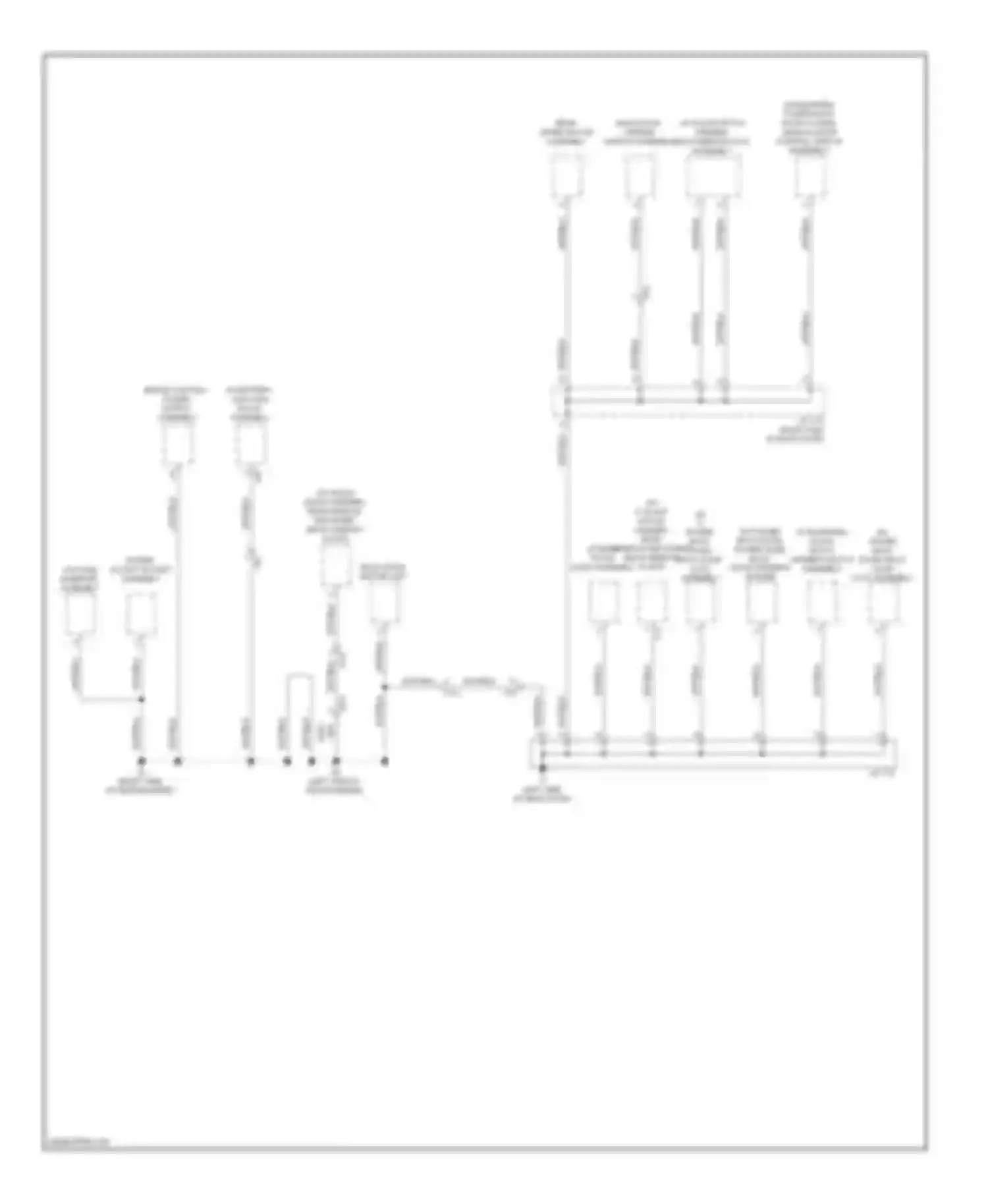 Highlander Toyota II facelift (2010-2013): Ground distribution circuit, hybrid (6 of 6)