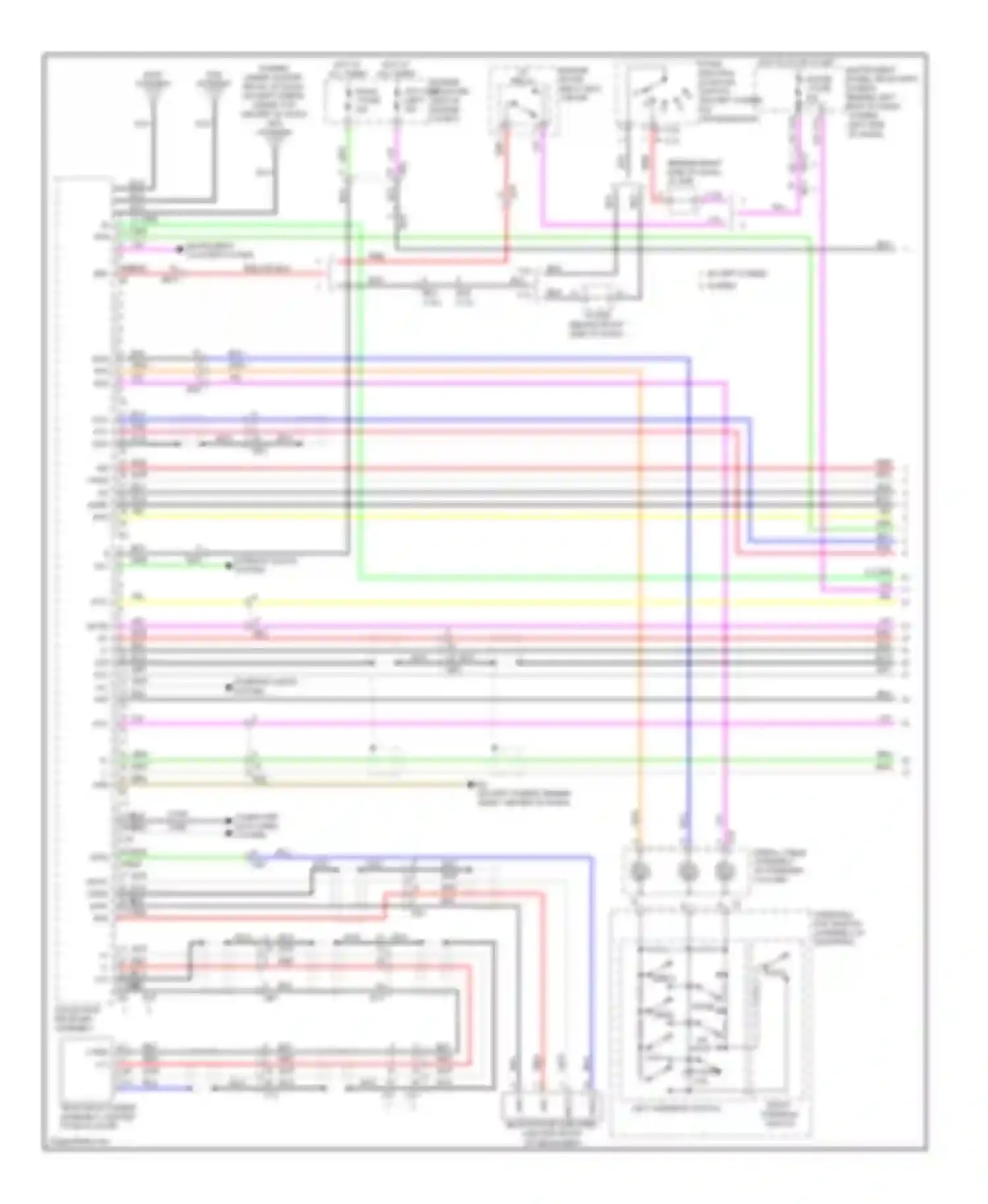 Highlander Toyota II facelift (2010-2013): Navigation circuit (1 of 5)