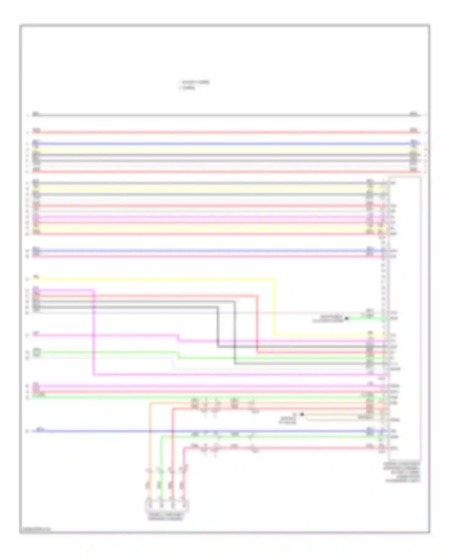 Highlander Toyota II facelift (2010-2013): Navigation circuit (3 of 5)