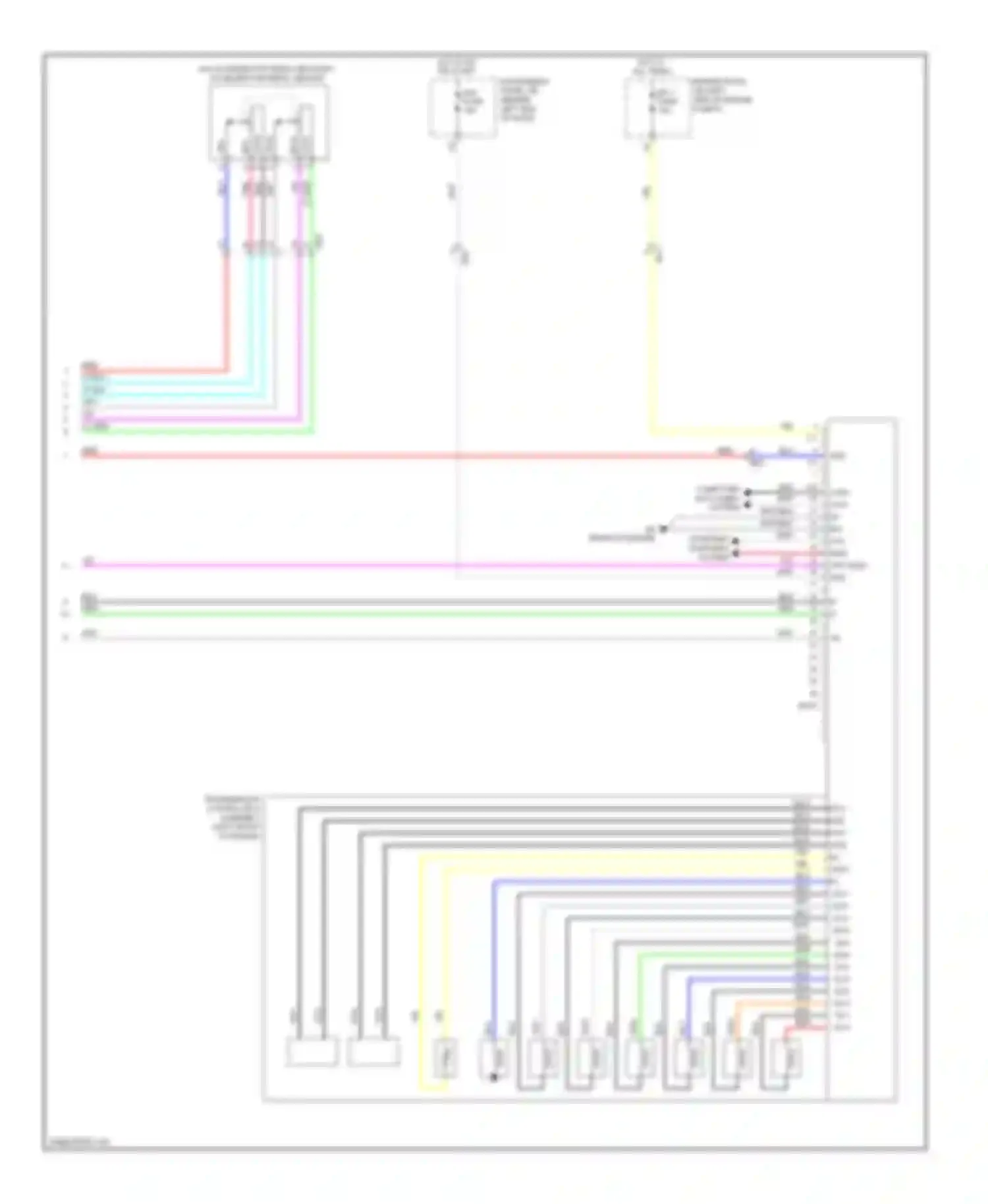 Highlander Toyota II facelift (2010-2013): 2.7l, transmission circuit (3 of 3)