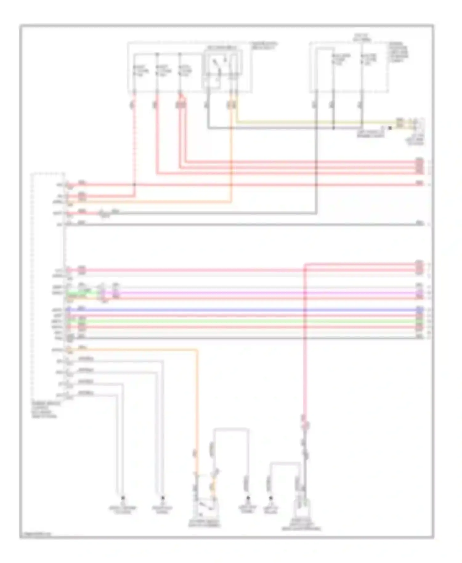 Highlander Toyota II facelift (2010-2013): 3.5l hybrid, transmission circuit (1 of 4)