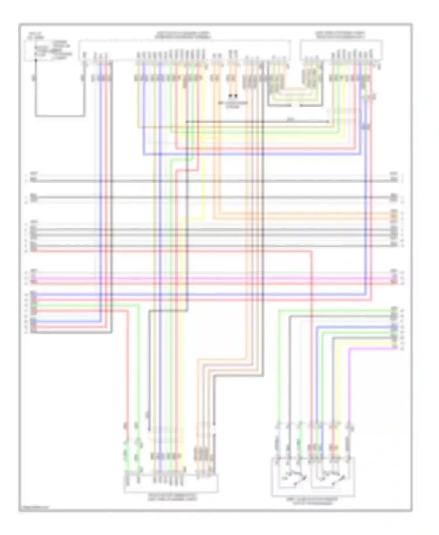 Highlander Toyota II facelift (2010-2013): 3.5l hybrid, transmission circuit (3 of 4)