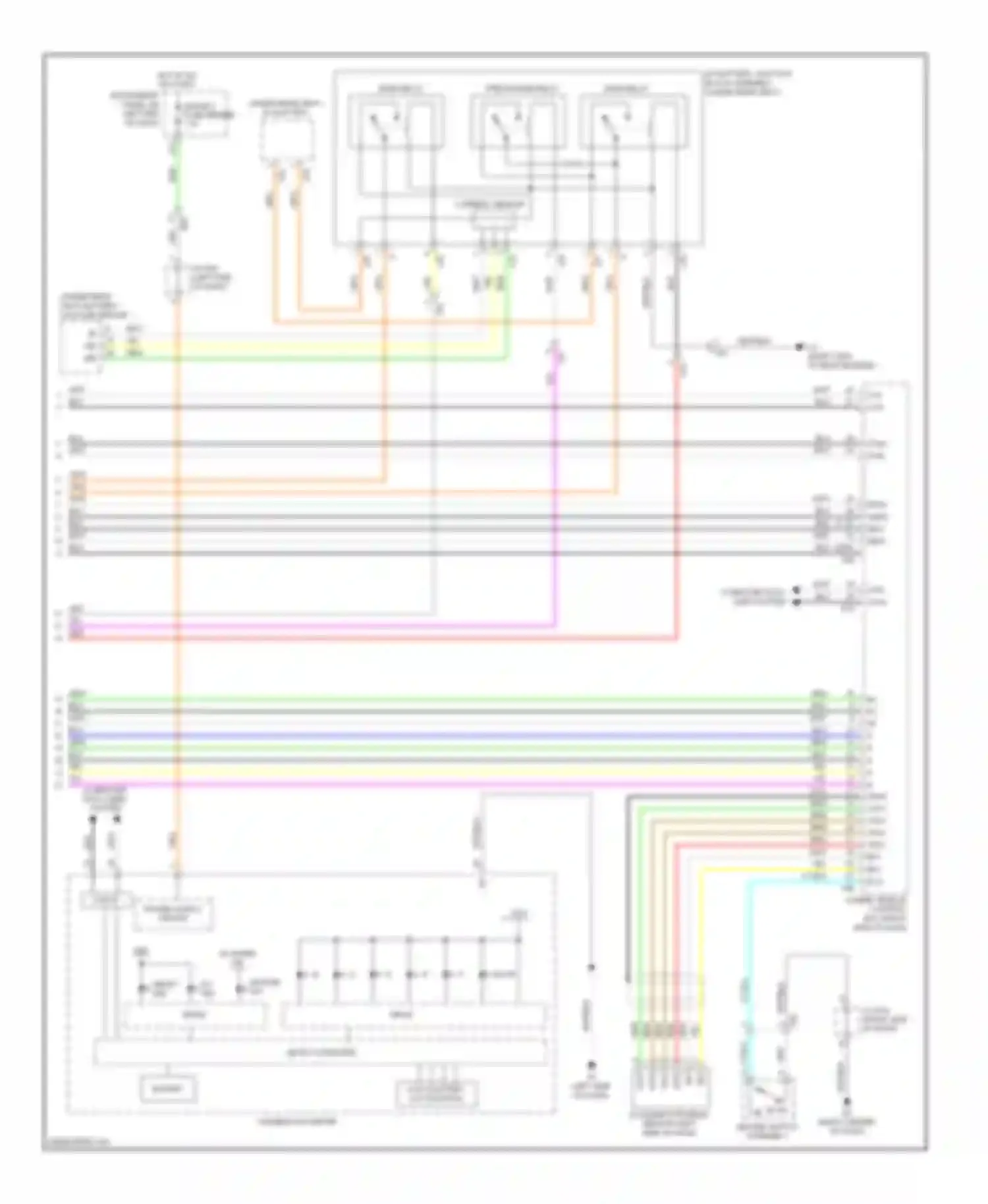 Highlander Toyota II facelift (2010-2013): 3.5l hybrid, transmission circuit (4 of 4)