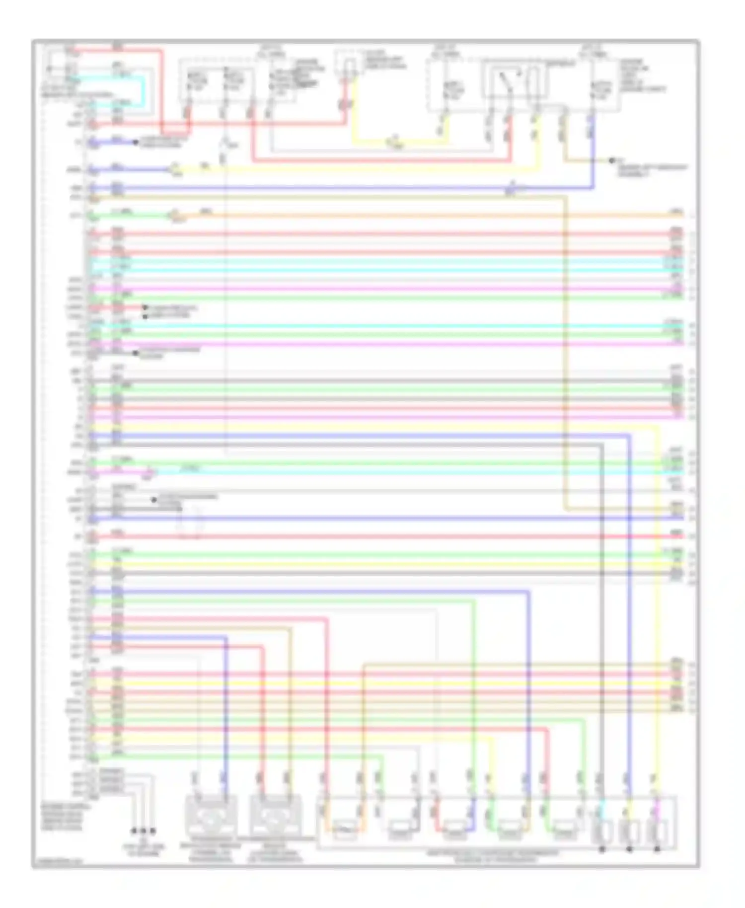 Highlander Toyota II facelift (2010-2013): 3.5l, transmission circuit (1 of 3)