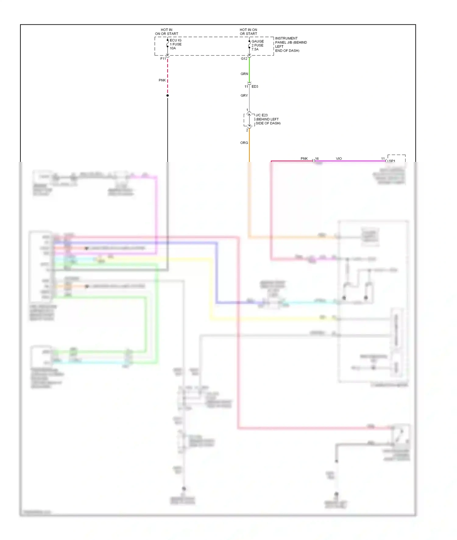 Toyota Highlander II facelift (2010-2013) computer data lines system wiring diagram  (79 of 81)