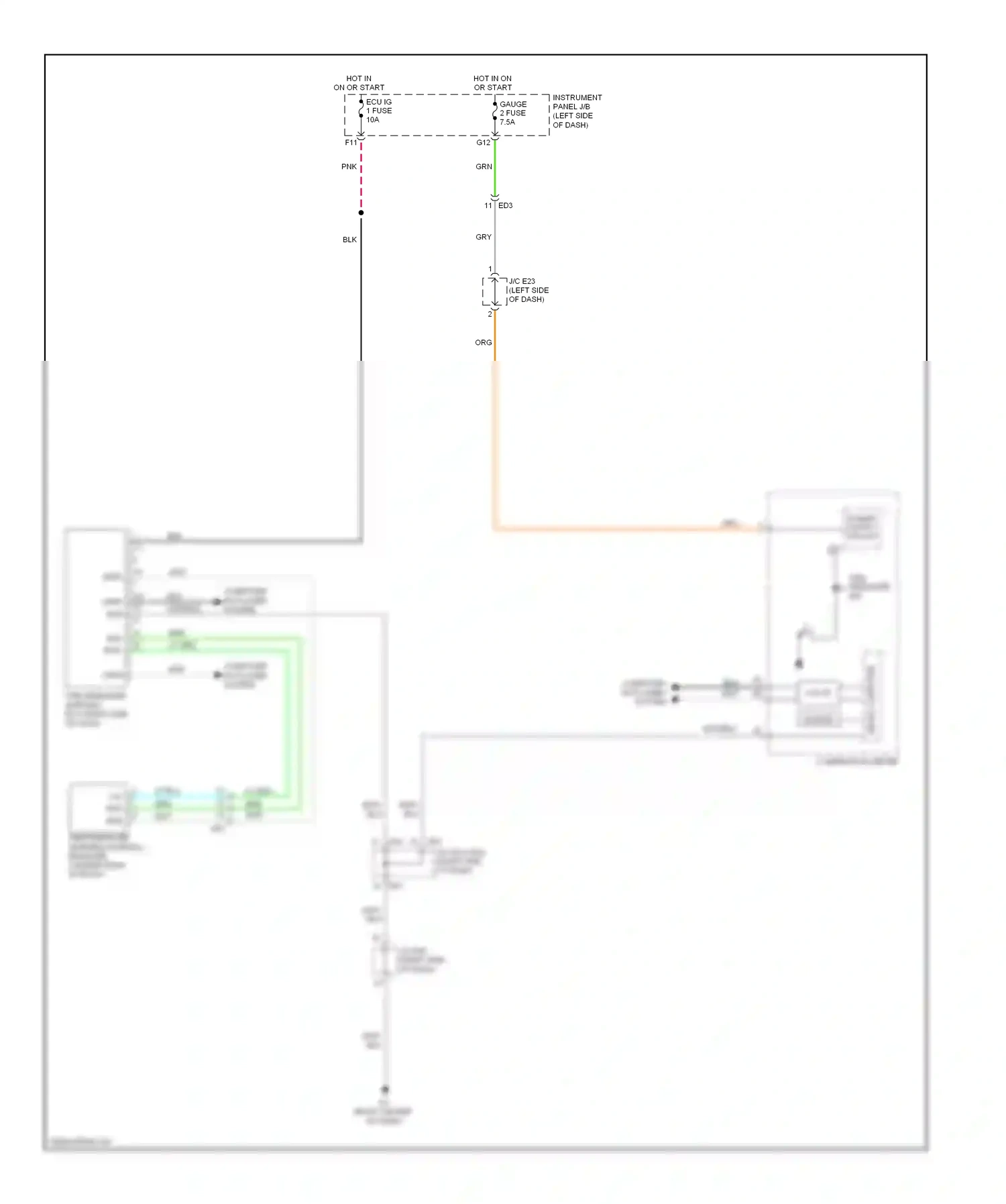 Toyota Highlander II facelift (2010-2013) computer data lines system wiring diagram  (80 of 81)