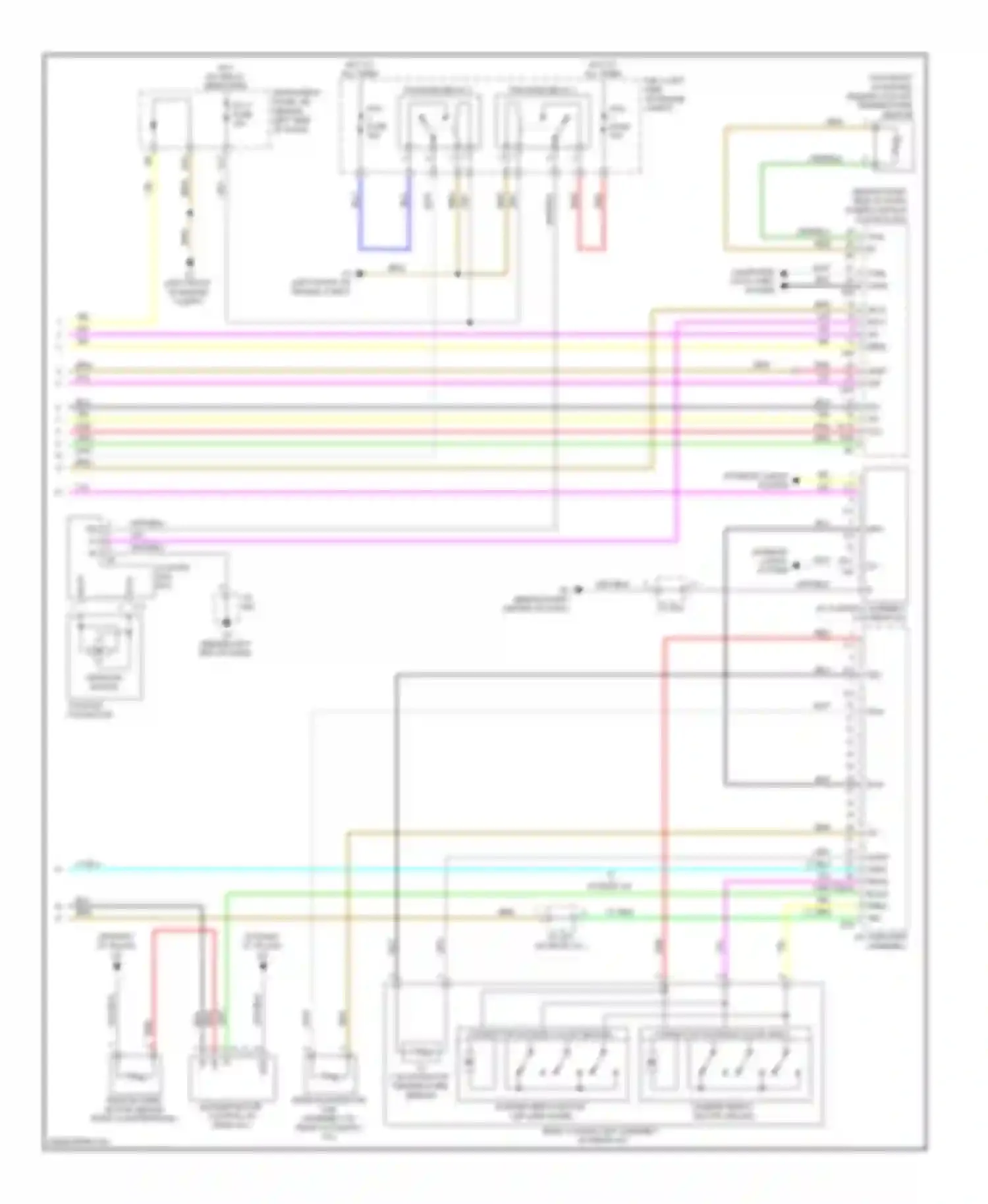 Highlander Toyota II (2007-2010): A/c circuit, hybrid (3 of 3)