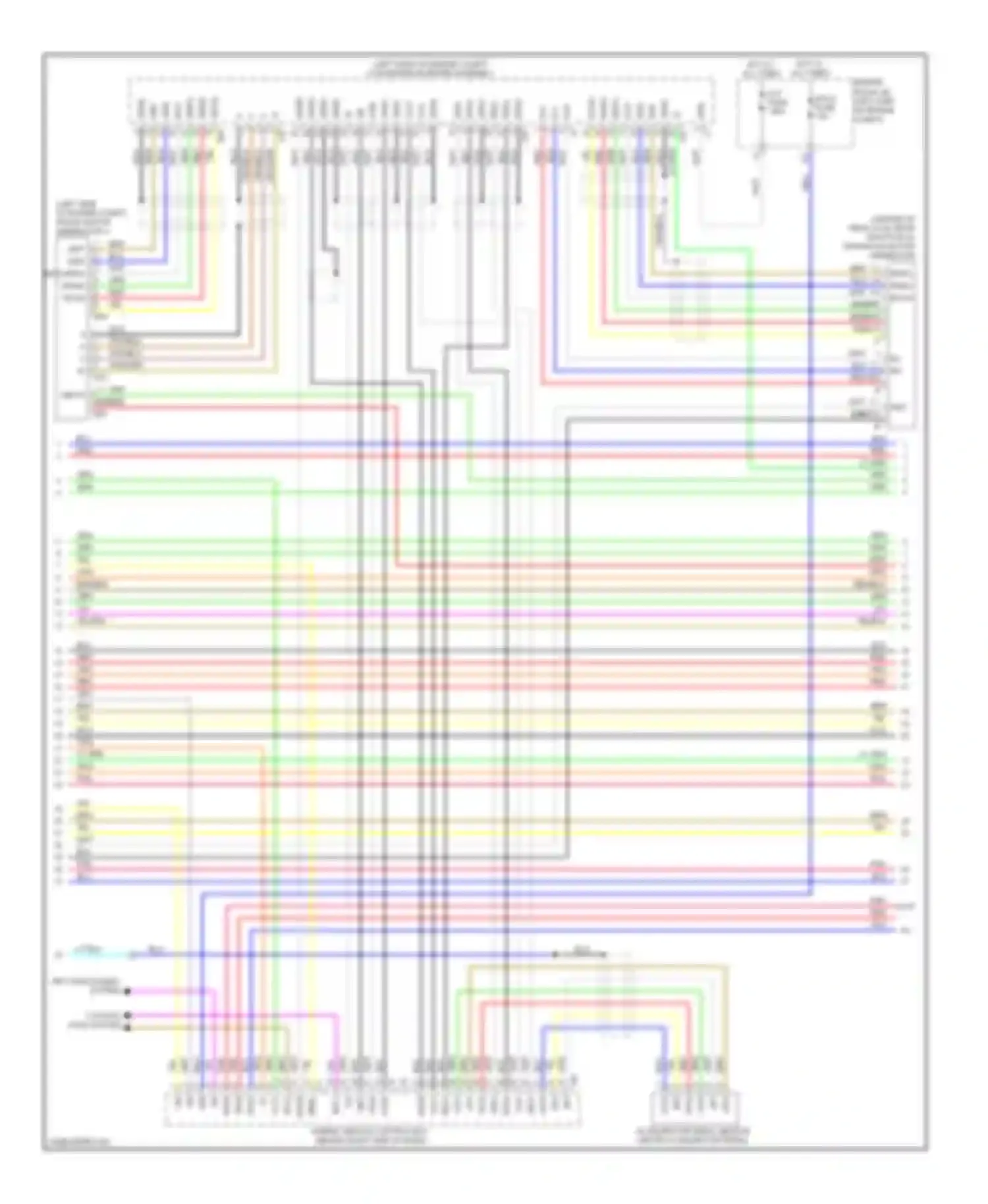 Highlander Toyota II (2007-2010): Wiring diagram engine performance 3.3l (4 of 7)