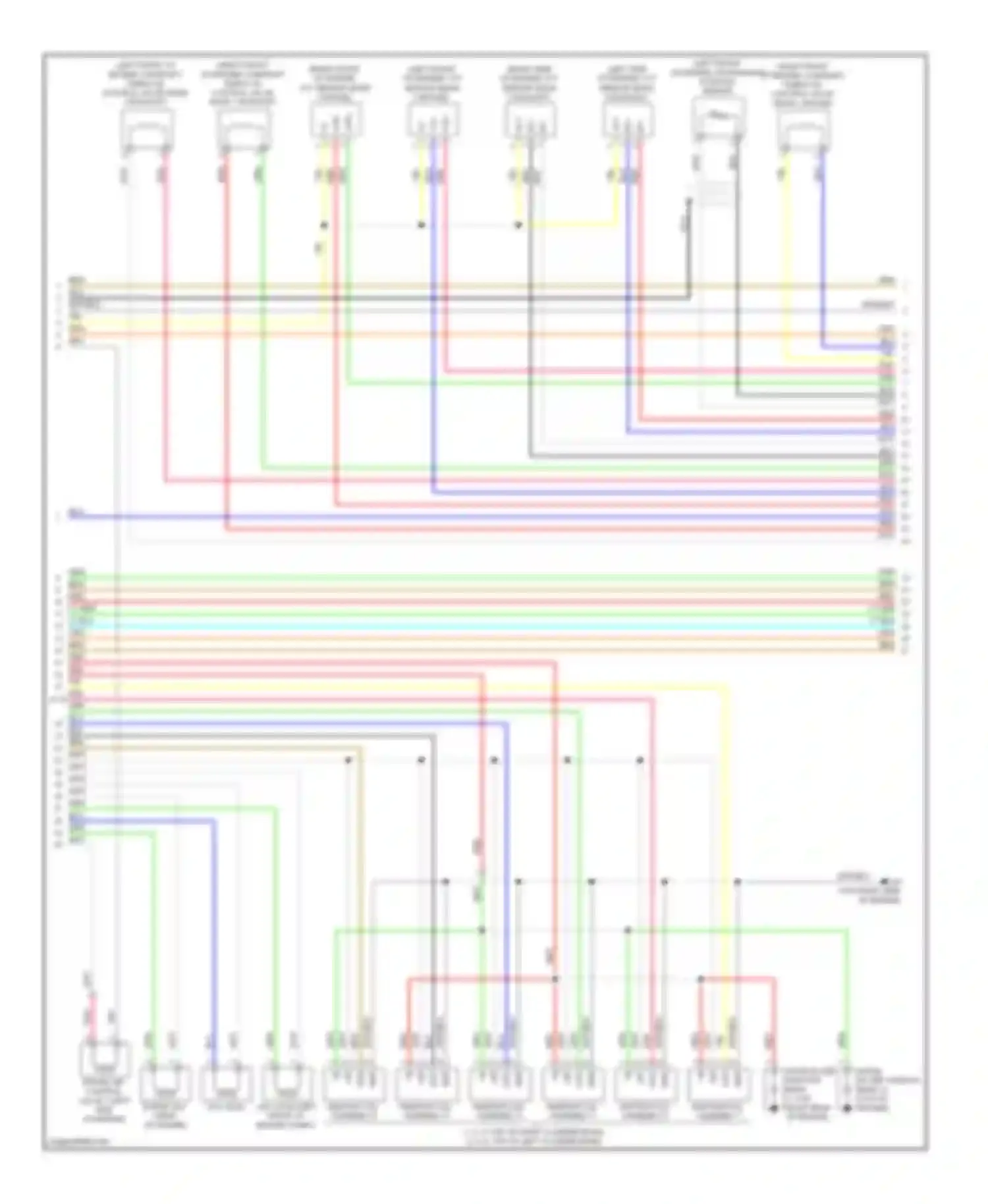 Highlander Toyota II (2007-2010): Wiring diagram engine performance 3.5l (4 of 5)