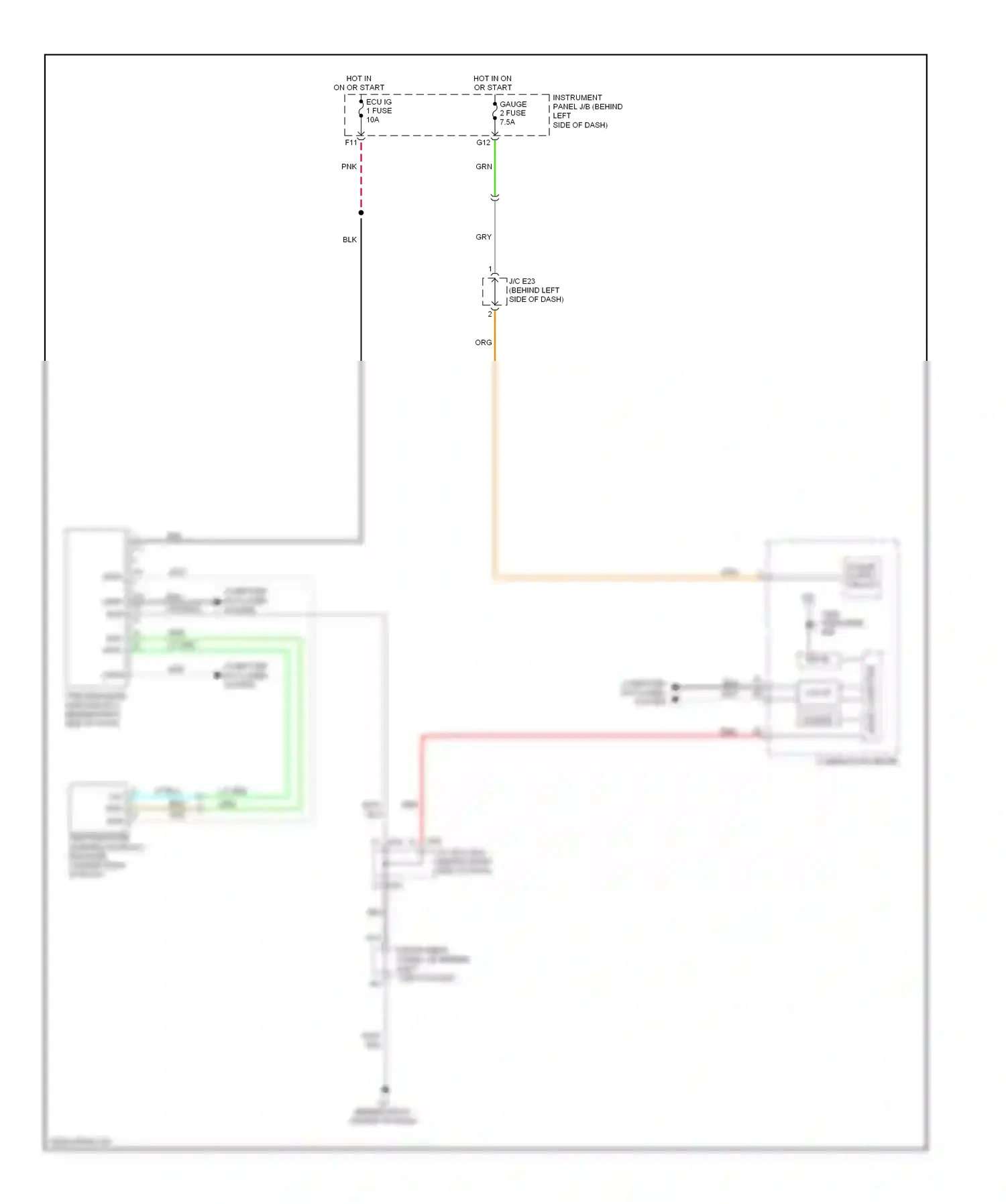 Toyota Highlander II (2007-2010) micro computer wiring diagram  (28 of 32)