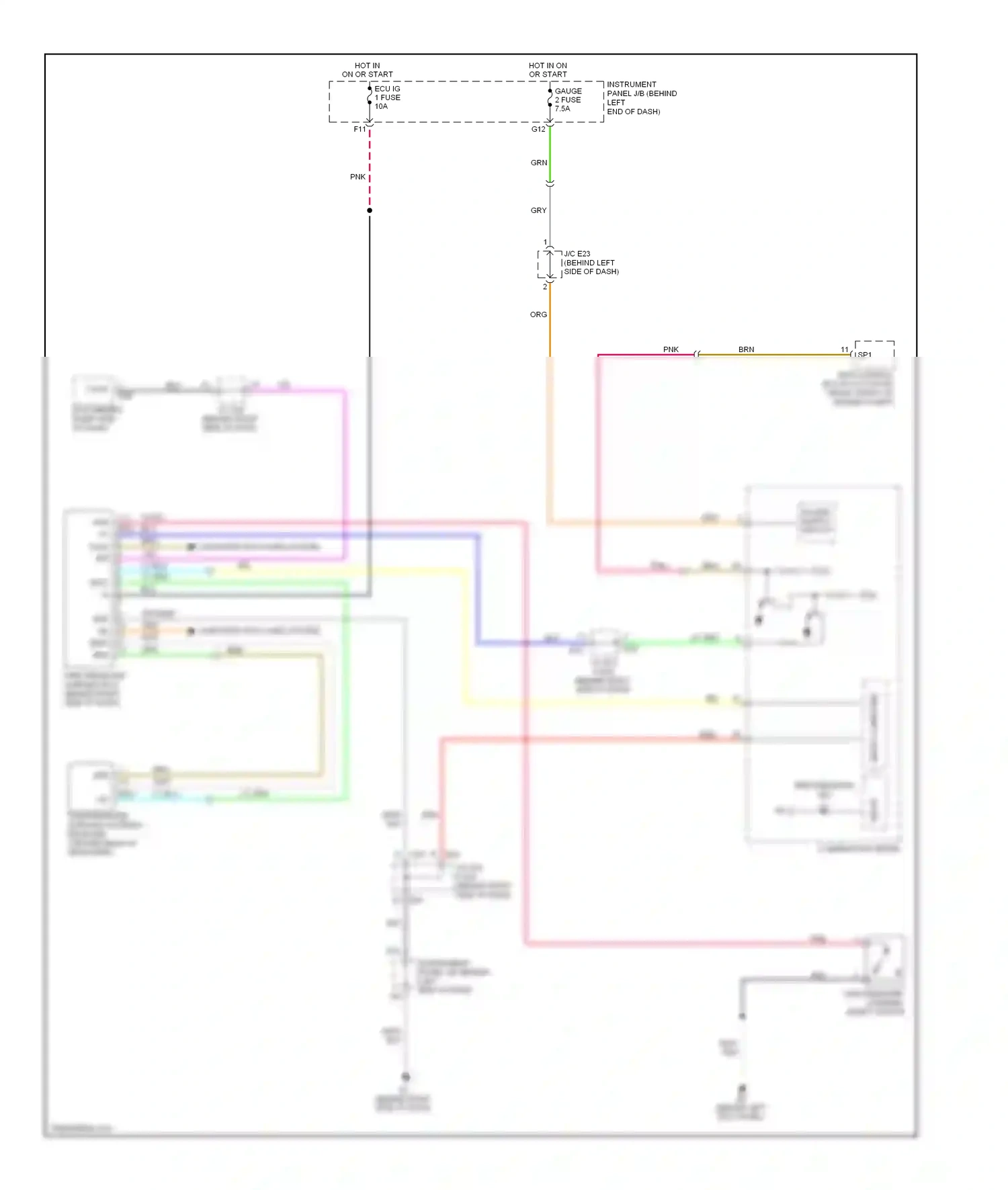 Toyota Highlander II (2007-2010) micro computer wiring diagram  (27 of 32)