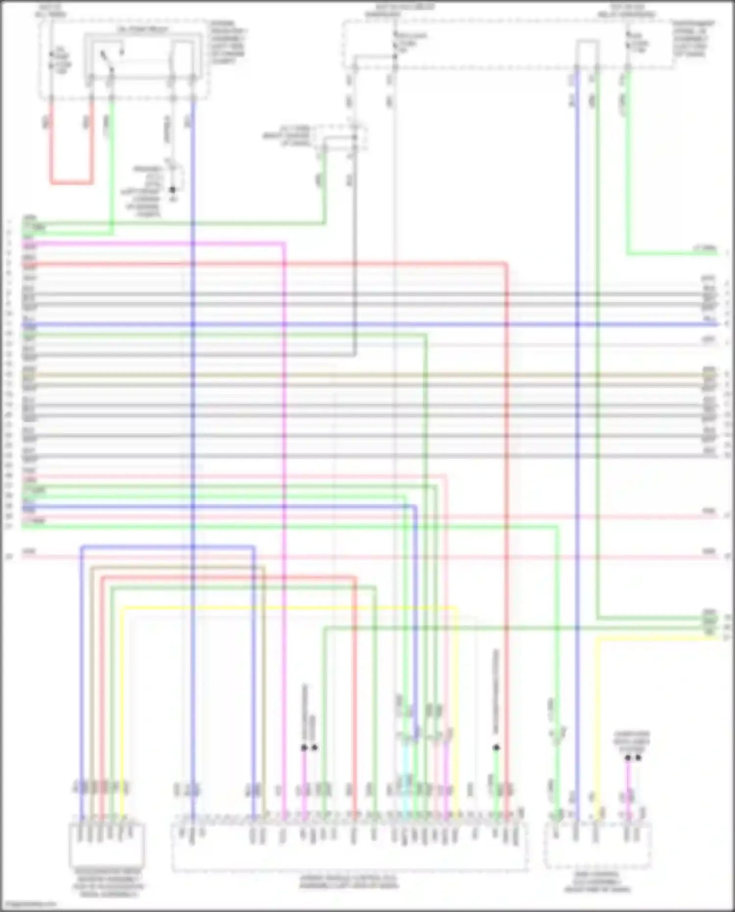 Wiring diagram accelerator pedal sensor assembly for Toyota Highlander III facelift (2016-2019) (7 of 7)