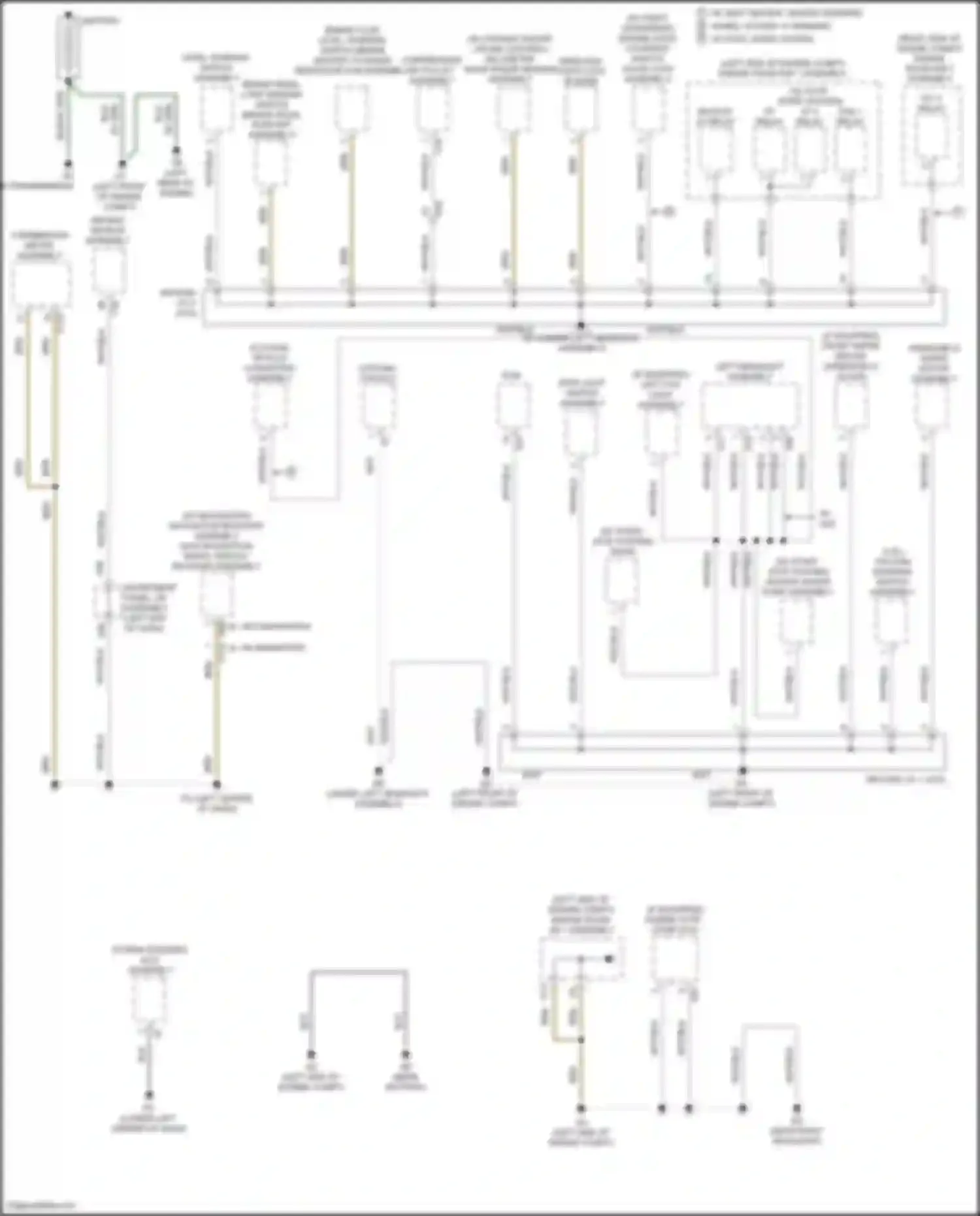 Wiring diagram backup lp relay for Toyota Highlander III facelift (2016-2019) (3 of 5)