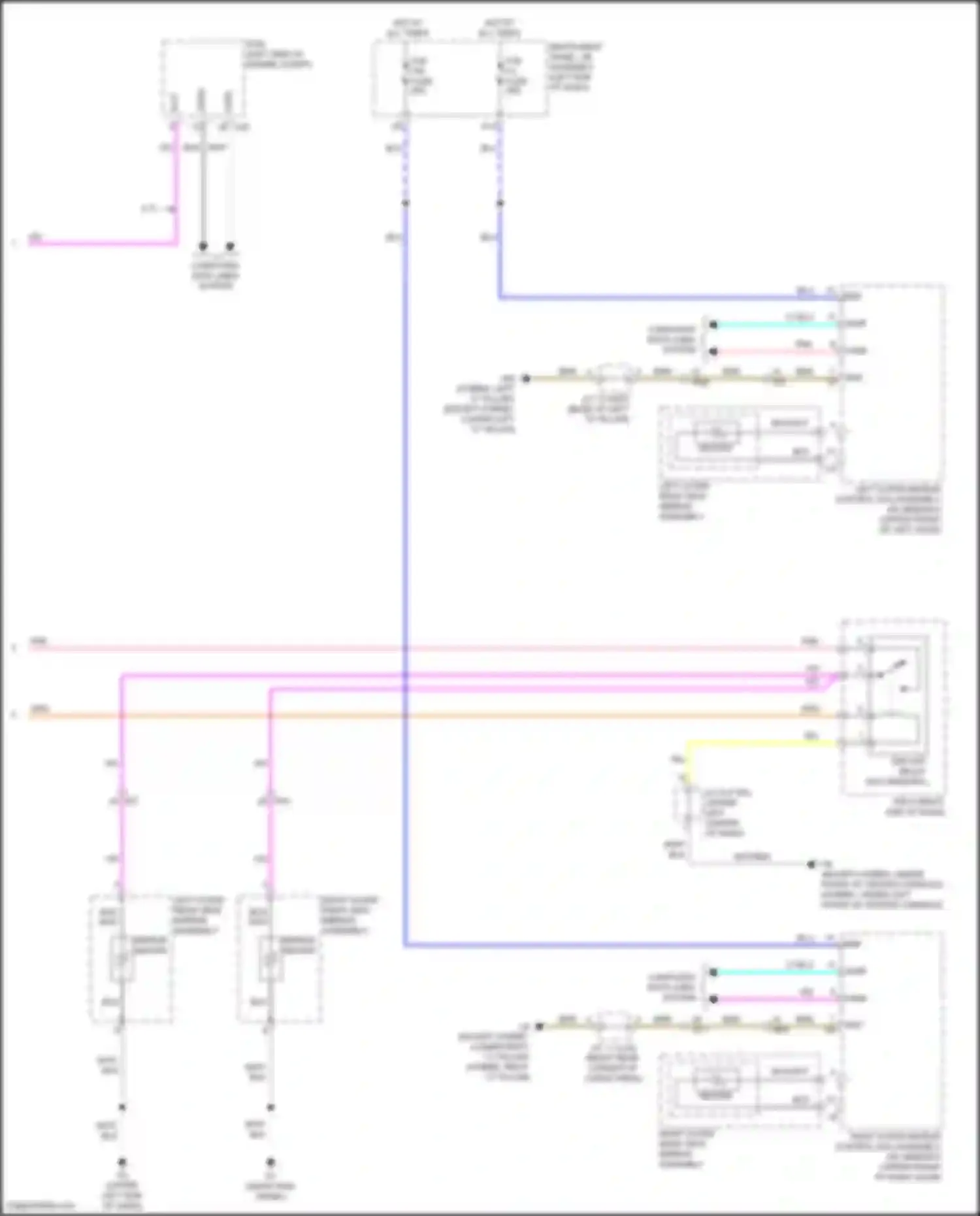 Wiring diagram computer data lines system for Toyota Highlander III facelift (2016-2019) (8 of 141)