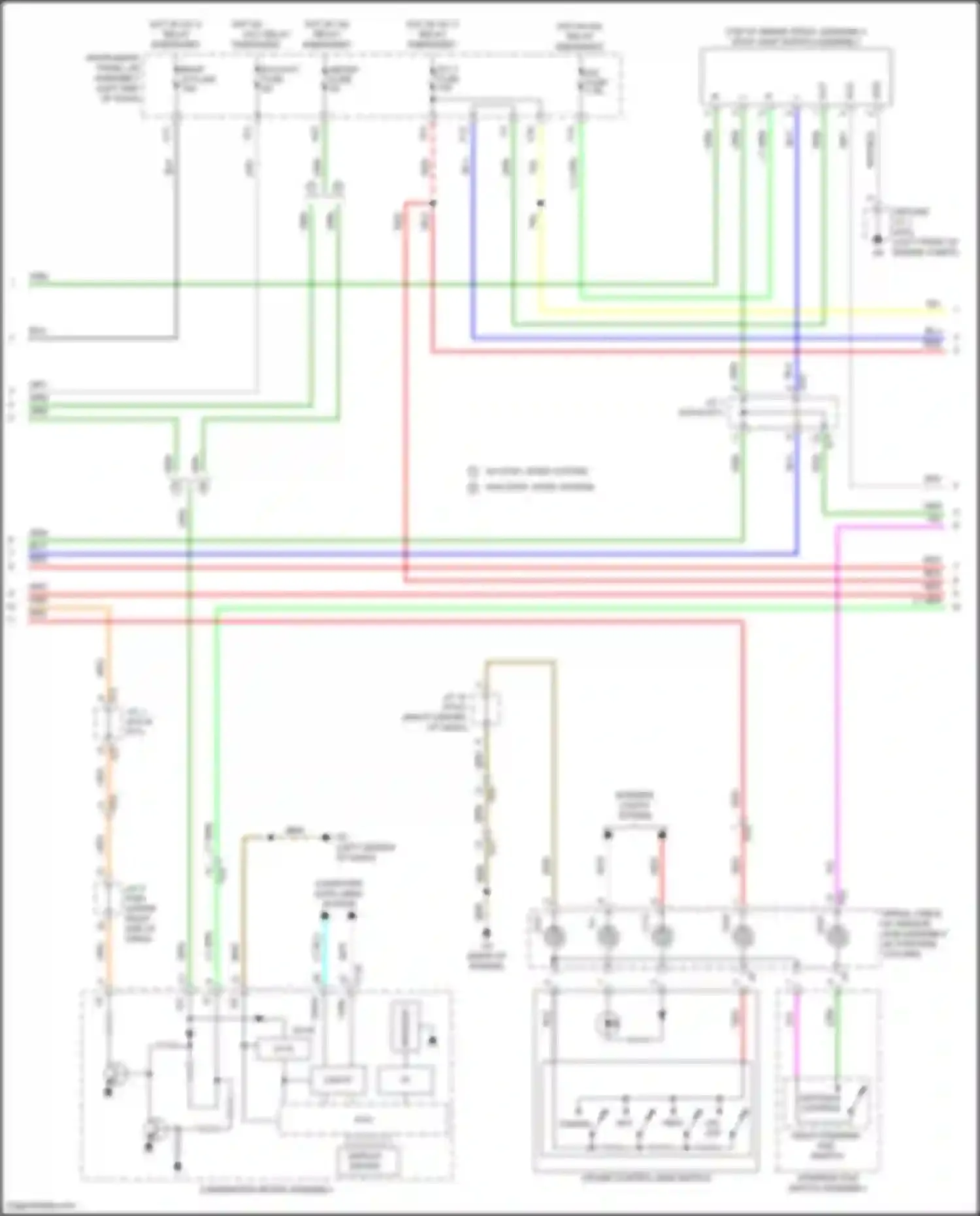 Wiring diagram computer data lines system for Toyota Highlander III facelift (2016-2019) (37 of 141)