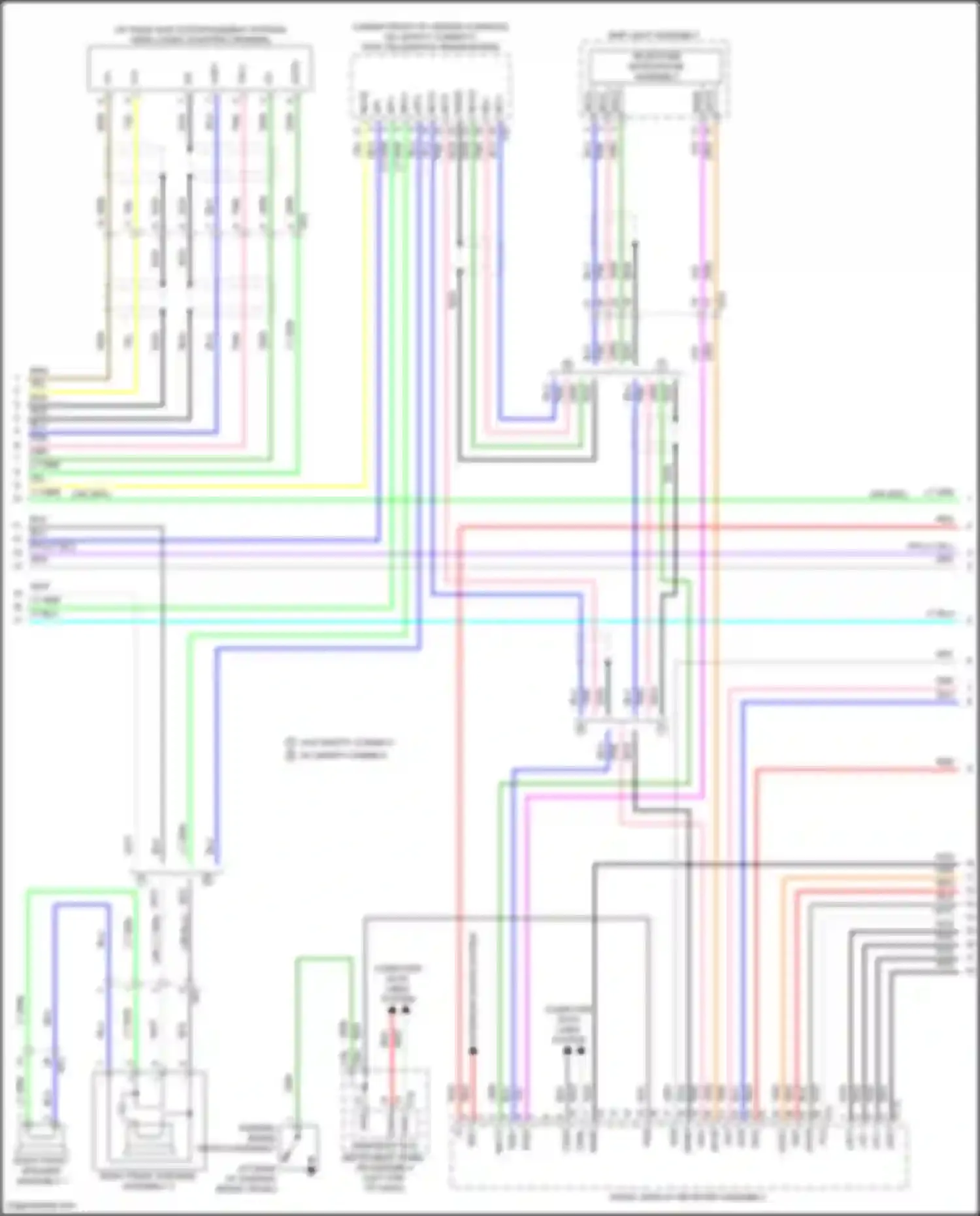 Wiring diagram computer data lines system for Toyota Highlander III facelift (2016-2019) (87 of 141)
