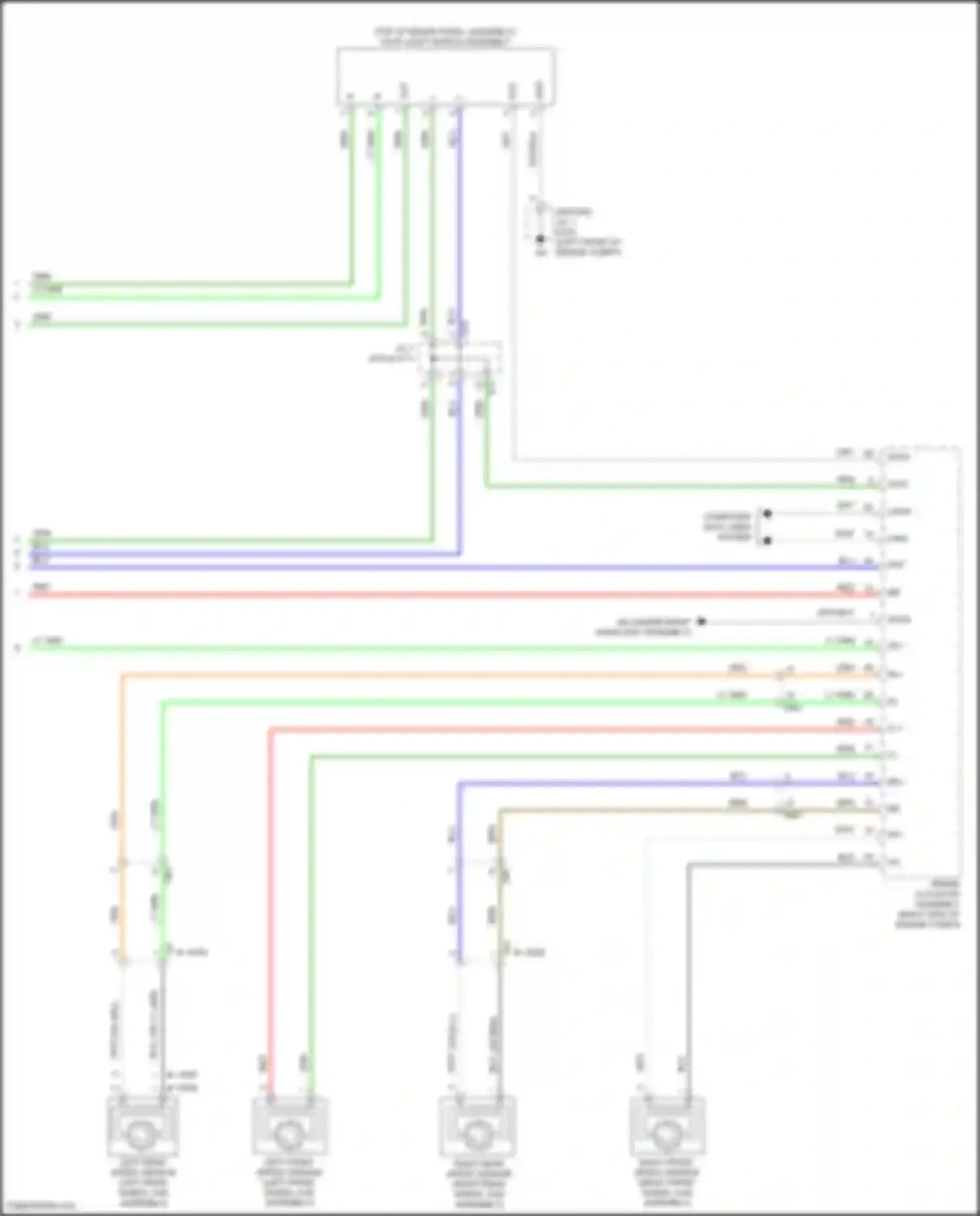 Wiring diagram computer data lines system for Toyota Highlander III facelift (2016-2019) (33 of 141)