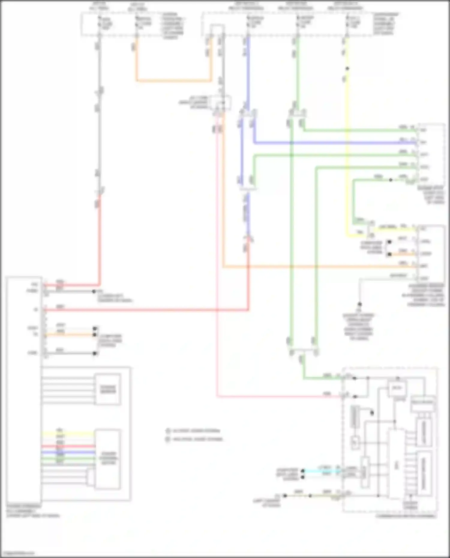 Wiring diagram computer data lines system for Toyota Highlander III facelift (2016-2019) (91 of 141)