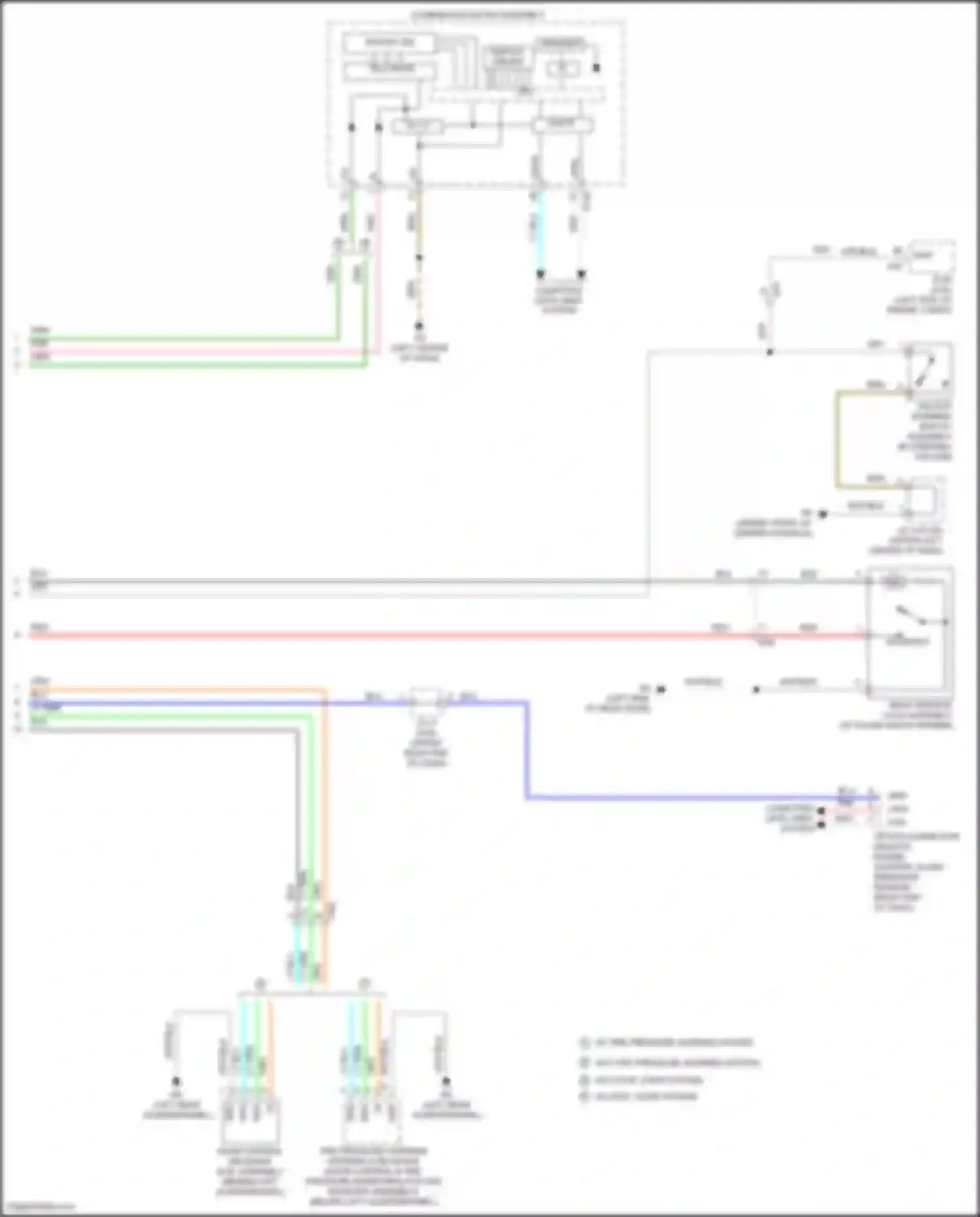Wiring diagram right end of dash) for Toyota Highlander III facelift (2016-2019) (47 of 58)