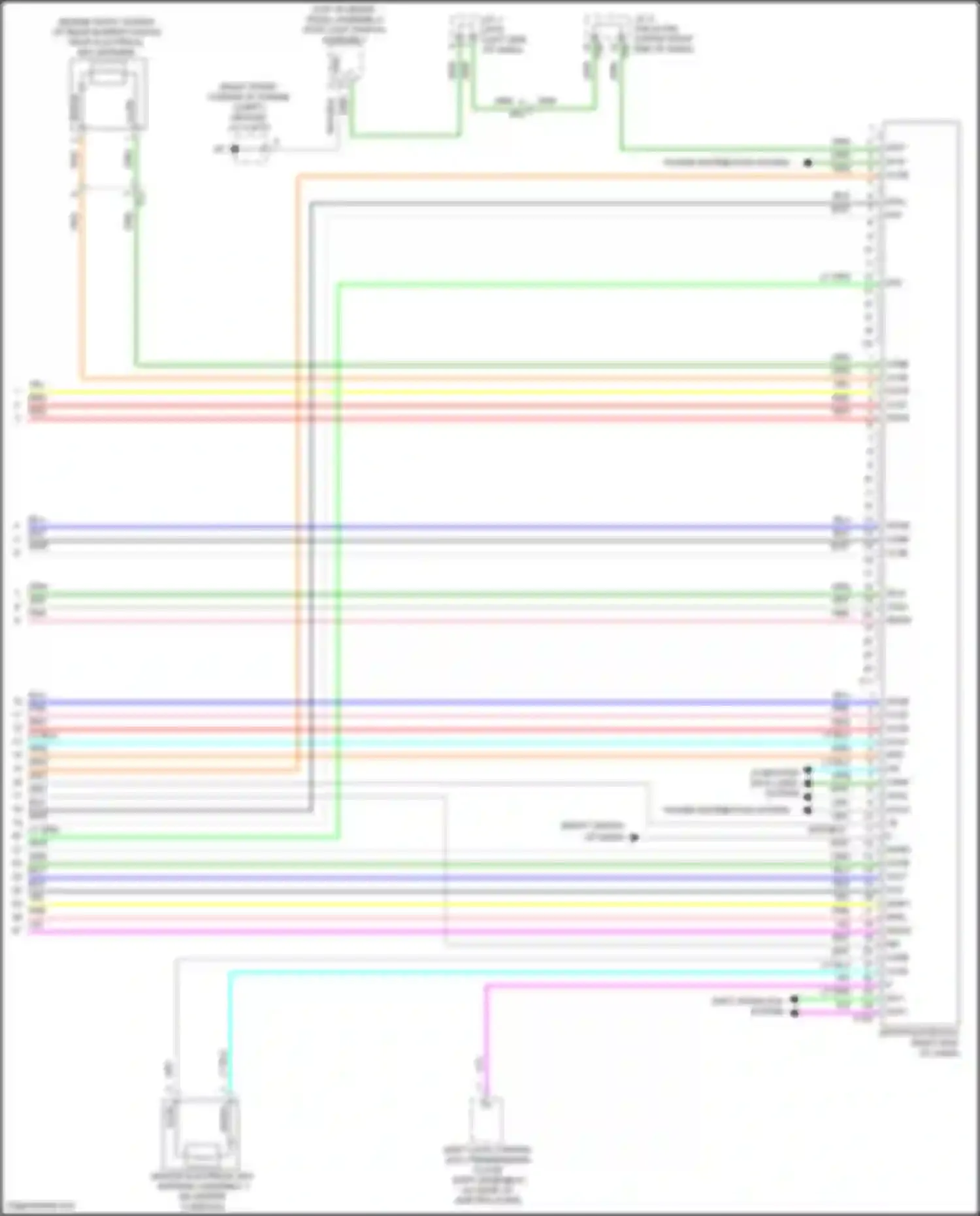 Wiring diagram shift interlock system for Toyota Highlander III facelift (2016-2019) (3 of 10)