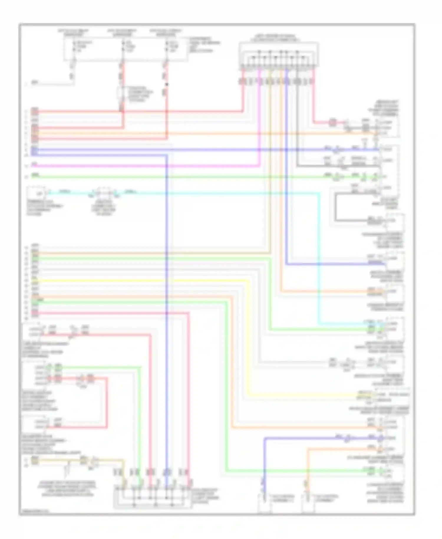 Highlander Toyota III (2013-2016): Computer data lines circuit, except hybrid (3 of 3)