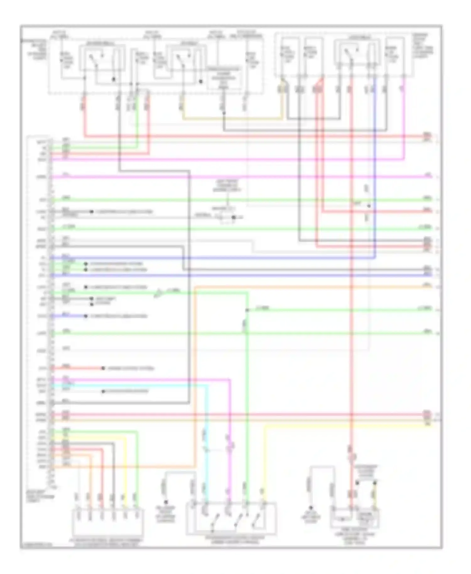 Highlander Toyota III (2013-2016): Wiring diagram engine performance 2.7l (1 of 5)