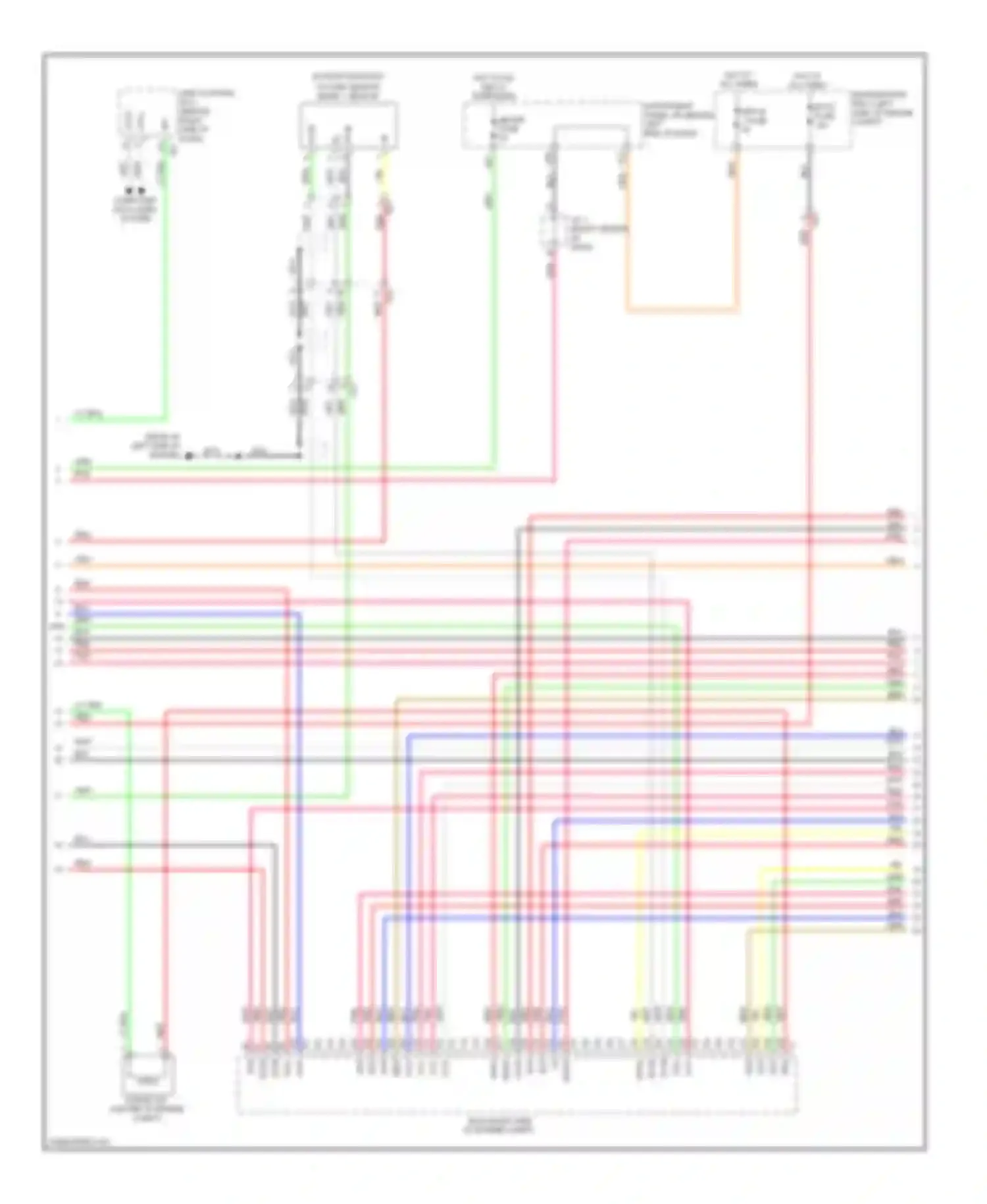 Highlander Toyota III (2013-2016): Wiring diagram engine performance 3.5l hybrid, engine controls circuit (5 of 7)