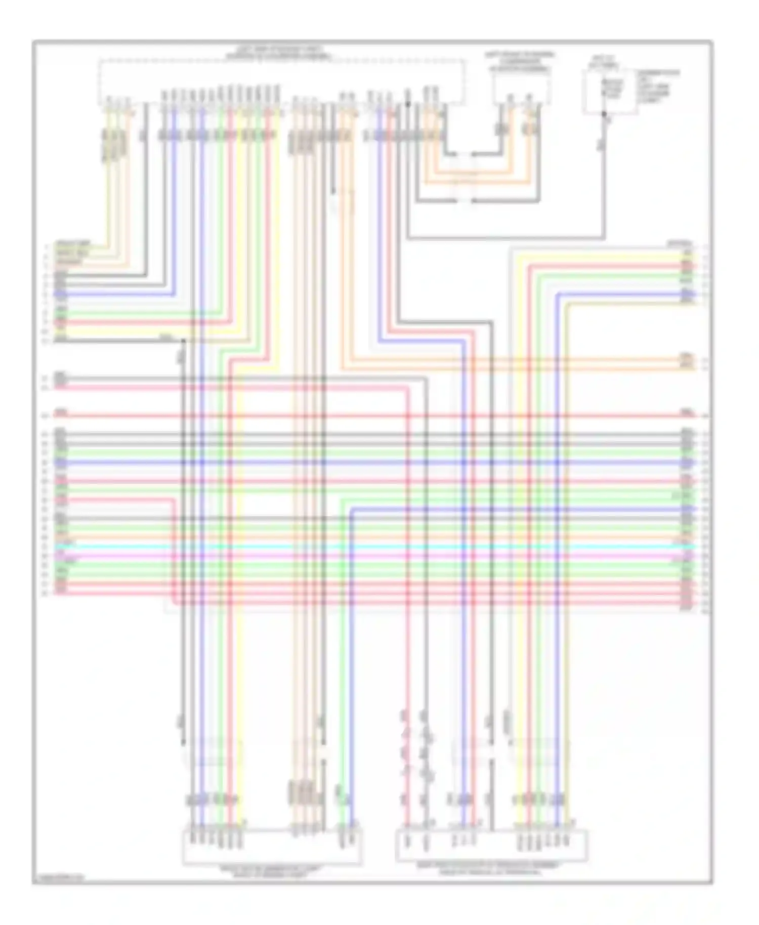 Highlander Toyota III (2013-2016): Wiring diagram engine performance 3.5l hybrid, hybrid system circuit (3 of 8)