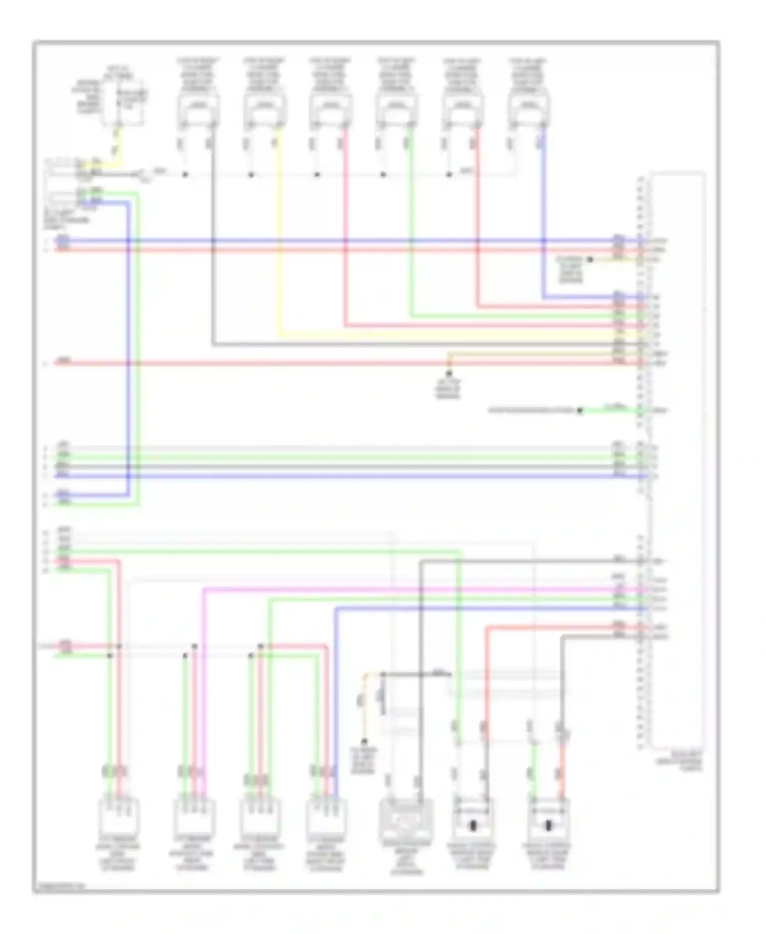 Highlander Toyota III (2013-2016): Wiring diagram engine performance 3.5l (7 of 7)