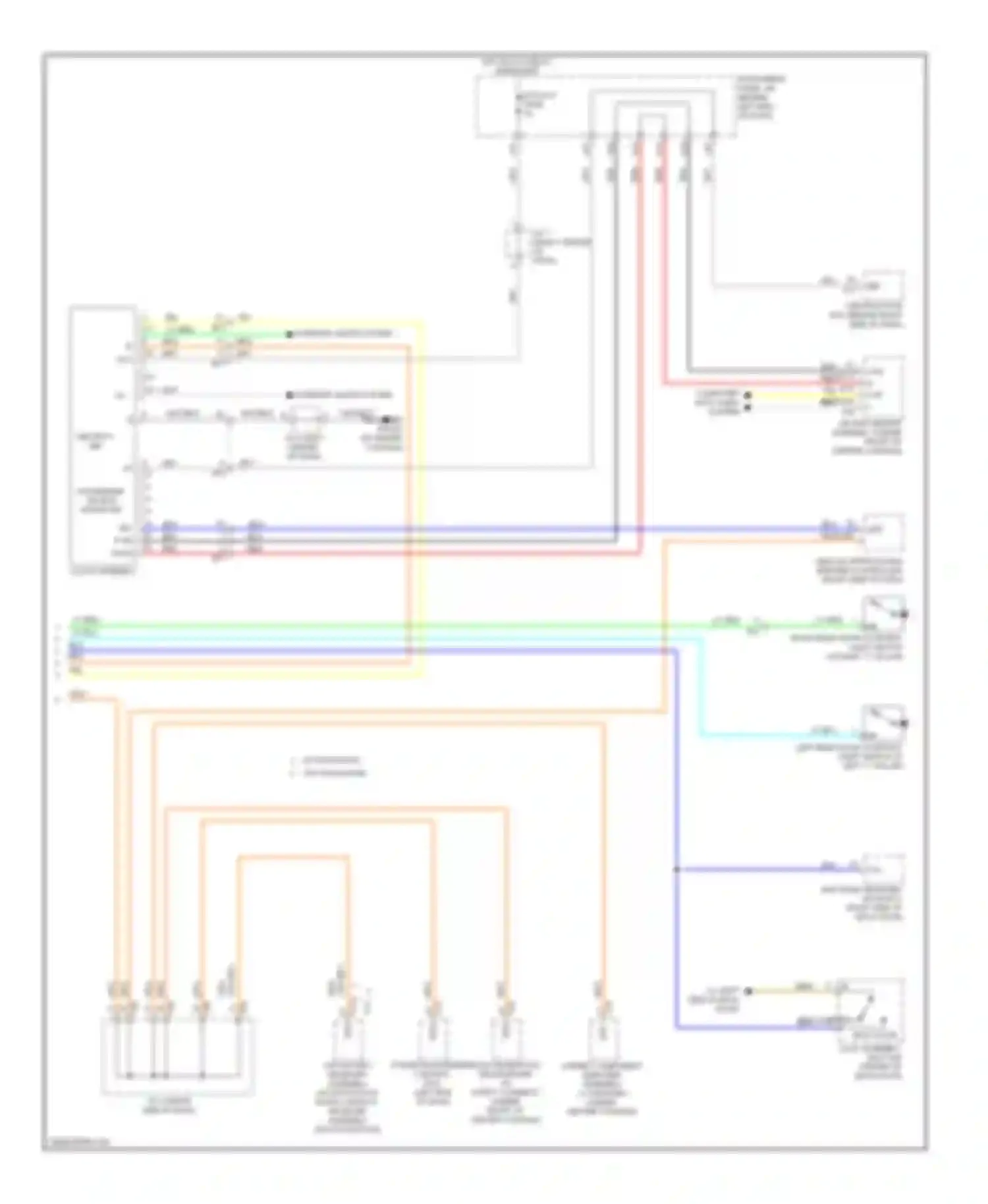 Wiring diagram 17 23 13 22 p ab paon can h can l for Toyota Highlander III (2013-2016) (2 of 2)