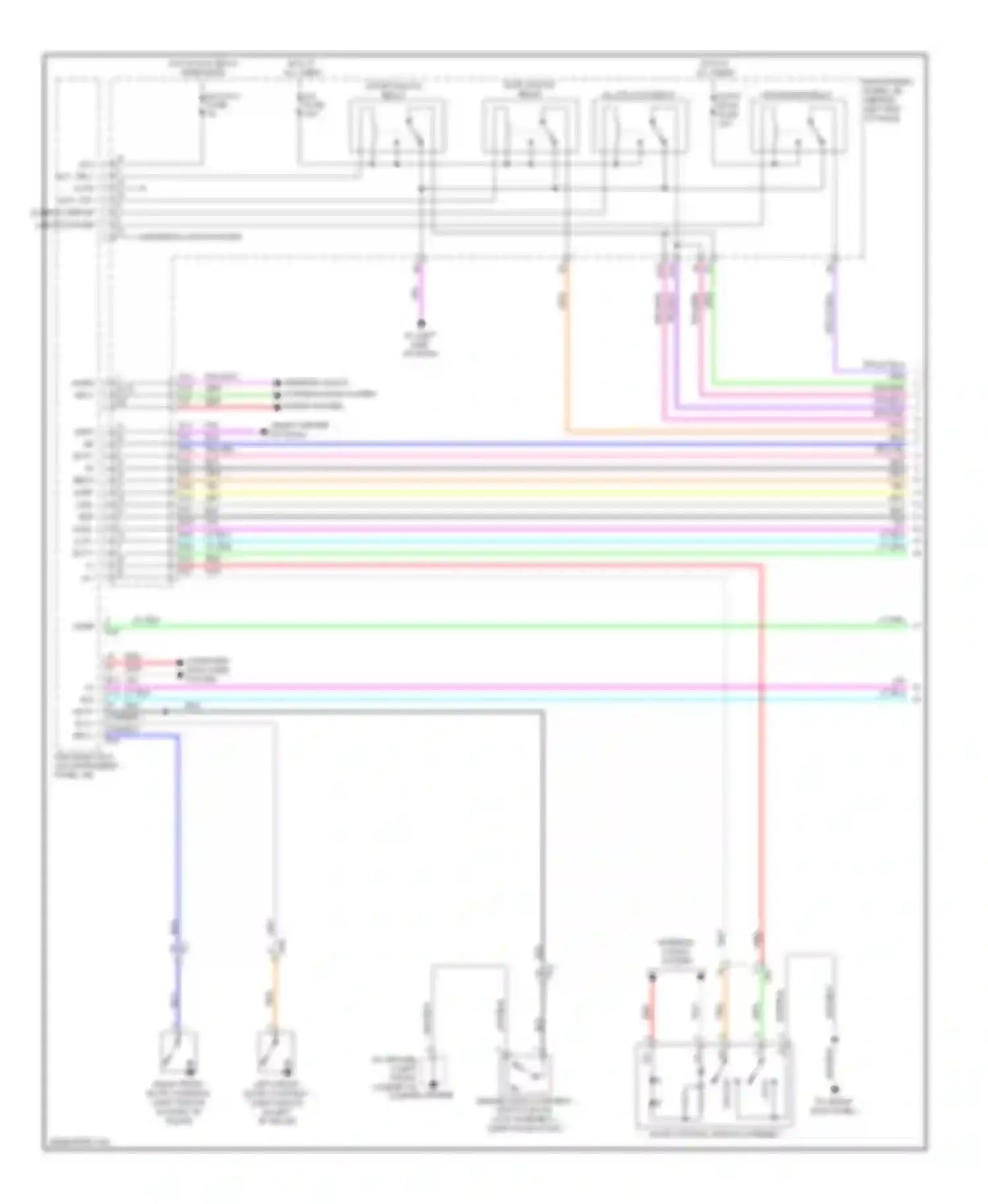 Wiring diagram blk for Toyota Highlander III (2013-2016) (16 of 212)