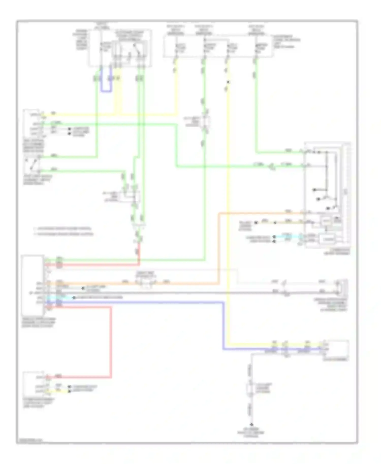 Wiring diagram combination meter assembly for Toyota Highlander III (2013-2016) (30 of 50)