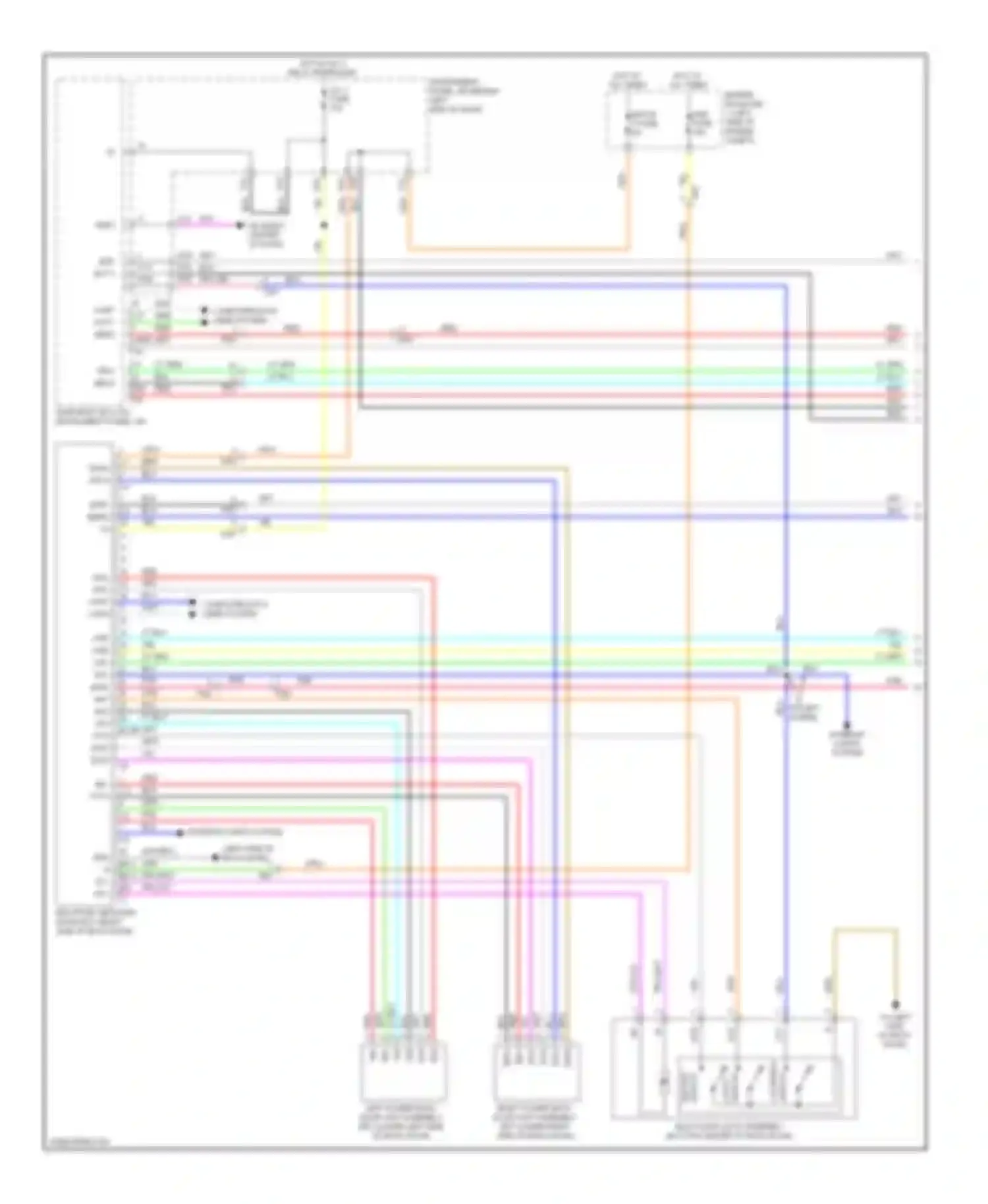 Wiring diagram computer data lines system for Toyota Highlander III (2013-2016) (118 of 124)