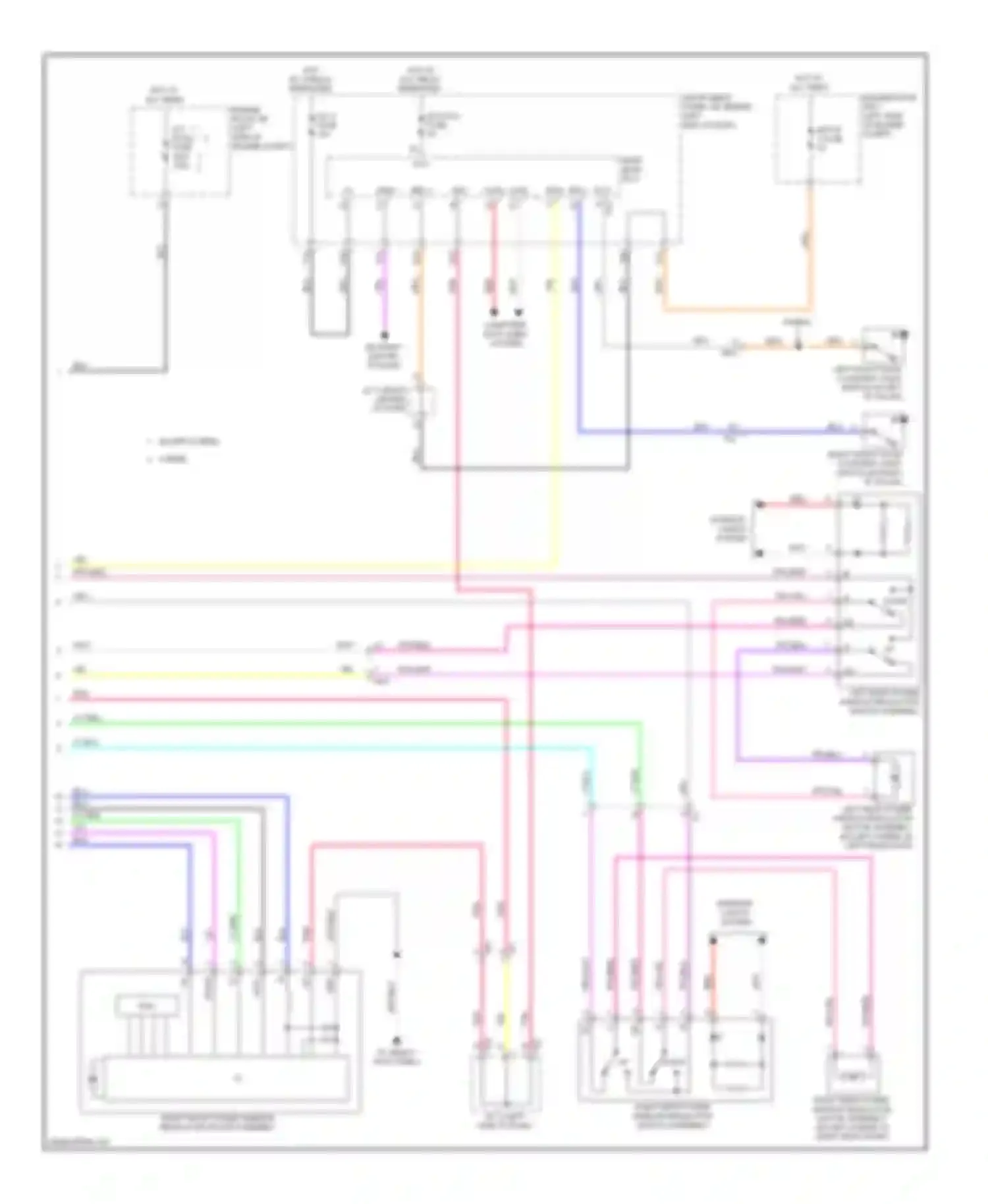 Wiring diagram computer data lines system for Toyota Highlander III (2013-2016) (89 of 124)
