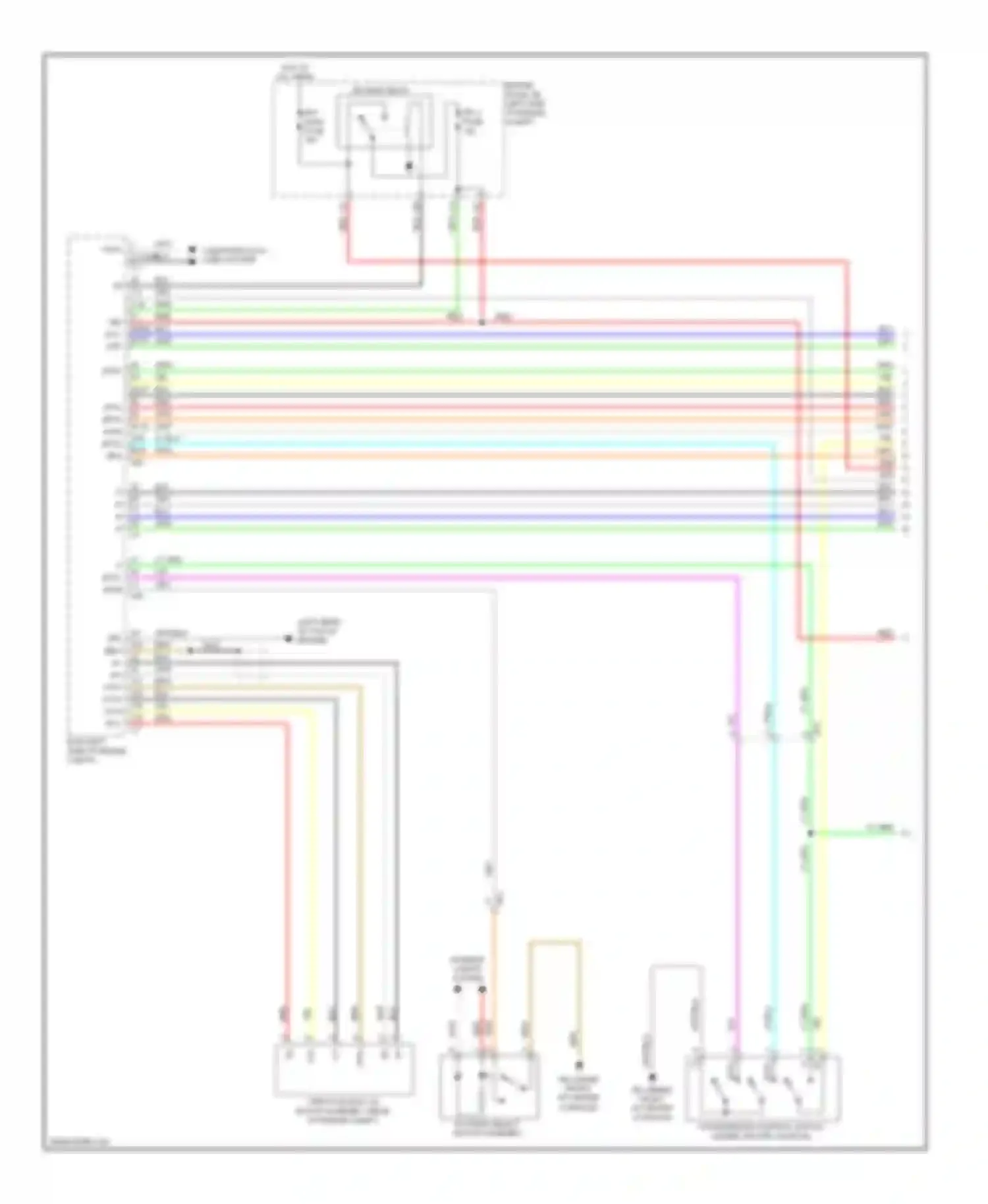 Wiring diagram efi main fuse for Toyota Highlander III (2013-2016) (11 of 11)