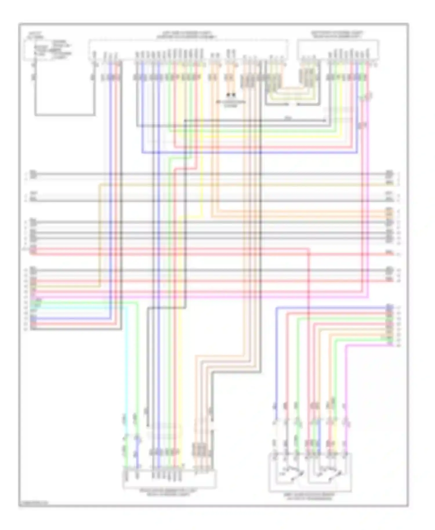 Wiring diagram r-w for Toyota Highlander III (2013-2016) (2 of 3)