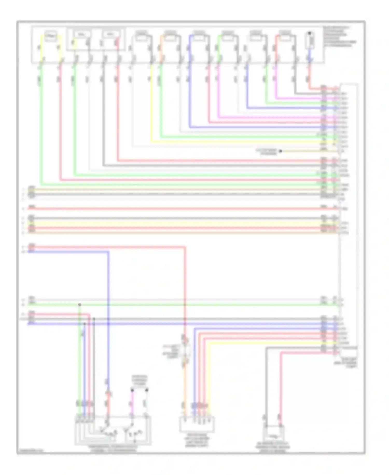 Wiring diagram starting/ charging system for Toyota Highlander III (2013-2016) (1 of 8)
