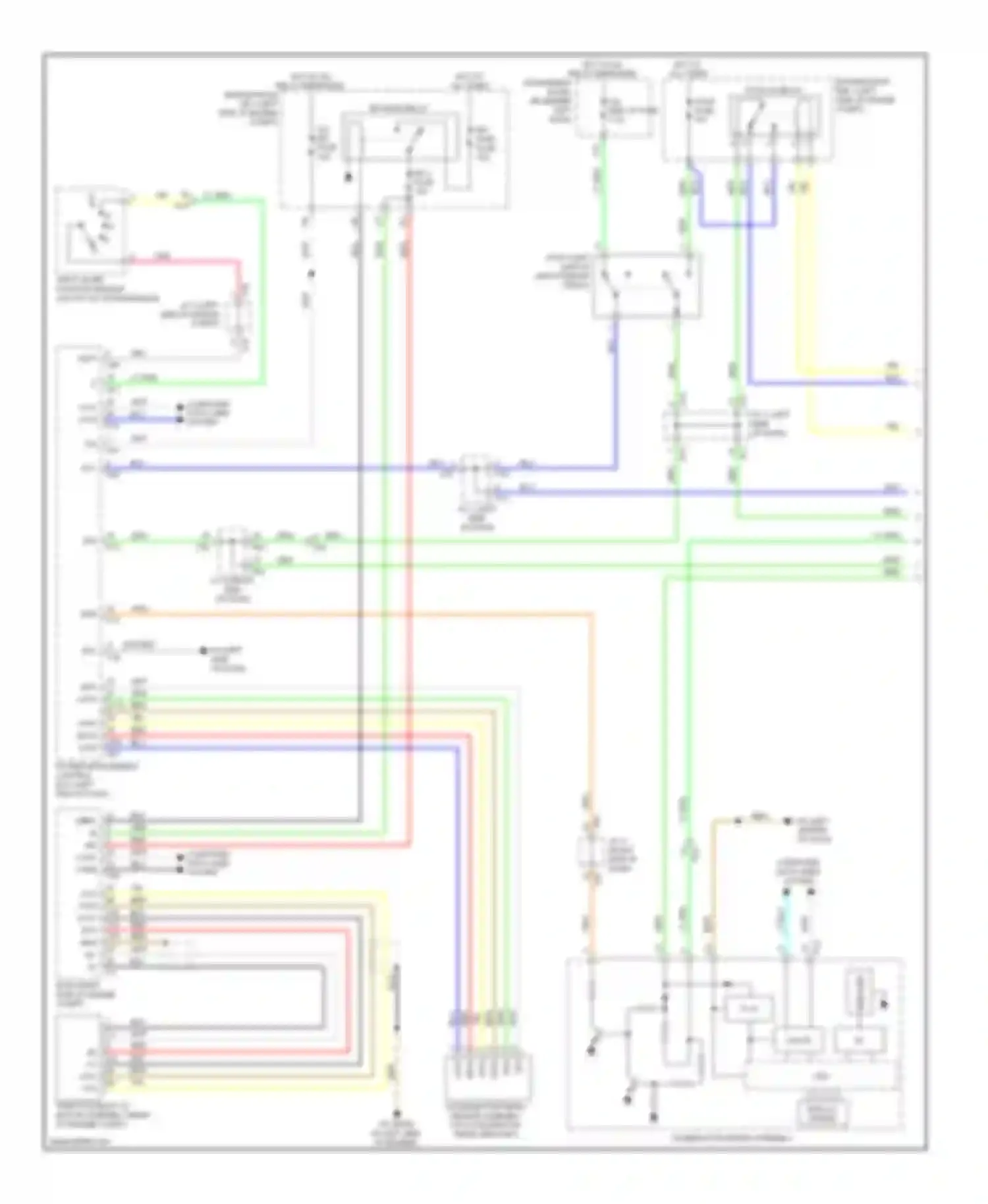 Wiring diagram stop fuse for Toyota Highlander III (2013-2016) (7 of 11)