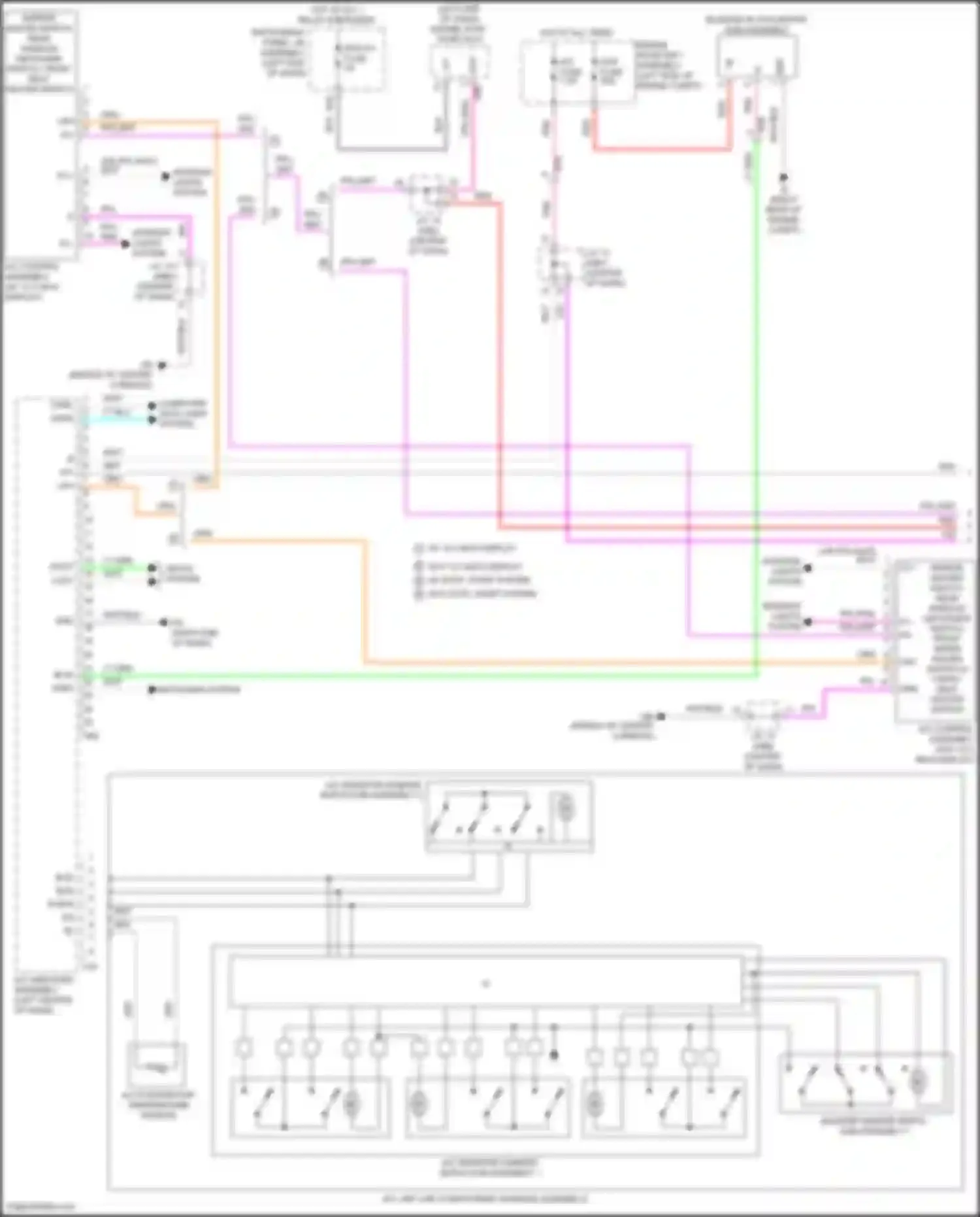 Highlander Toyota IV (2019-2024): Automatic a/c circuit, hybrid (1 of 4)