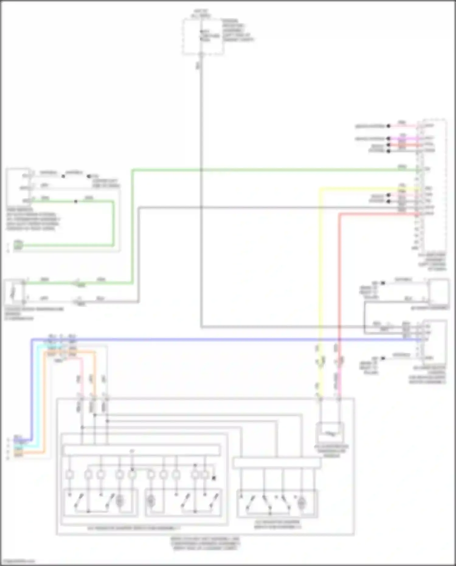 Highlander Toyota IV (2019-2024): Automatic a/c circuit, hybrid (4 of 4)