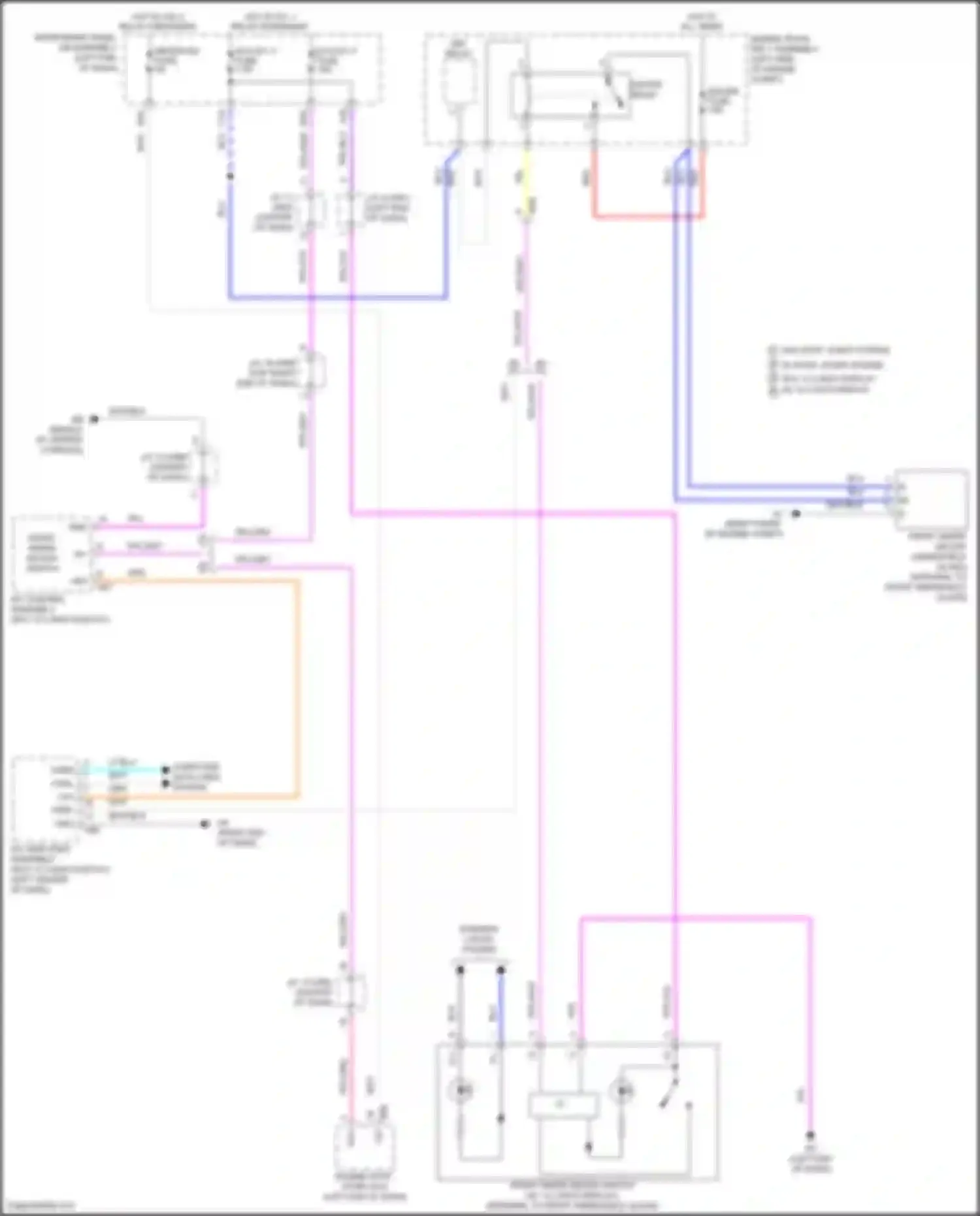 Highlander Toyota IV (2019-2024): Front deicer circuit
