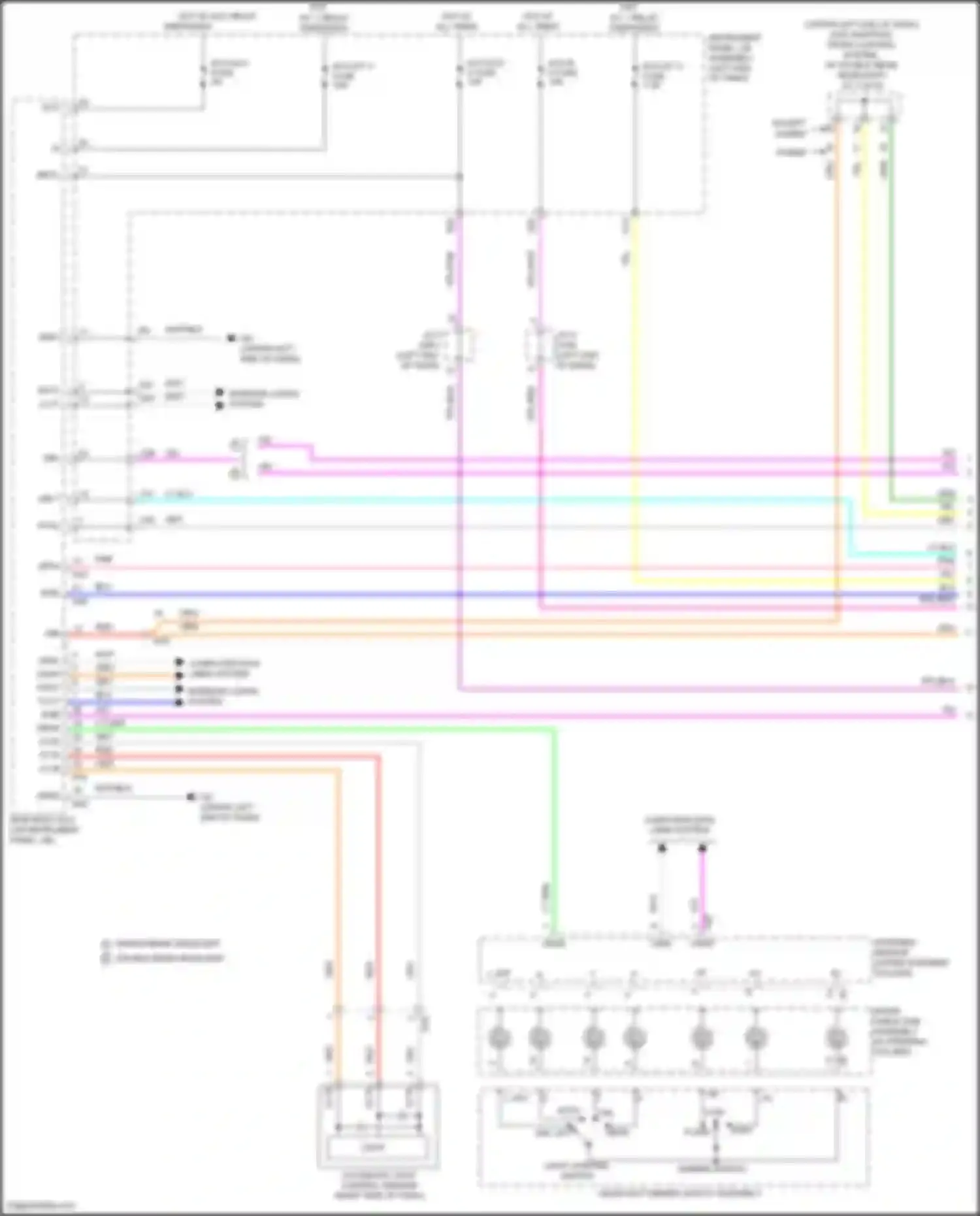 Highlander Toyota IV (2019-2024): Headlights circuit (1 of 4)