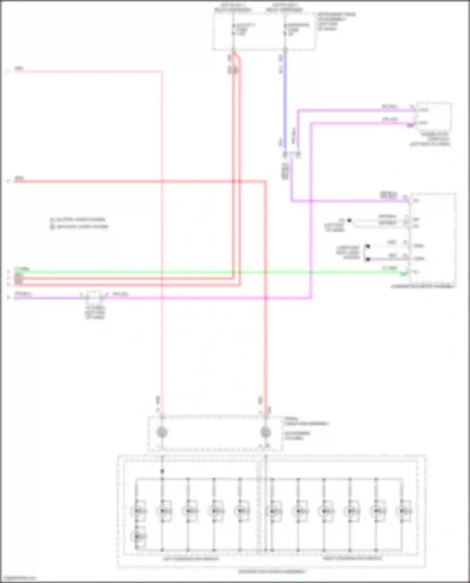 Highlander Toyota IV (2019-2024): Instrument illumination circuit (4 of 4)