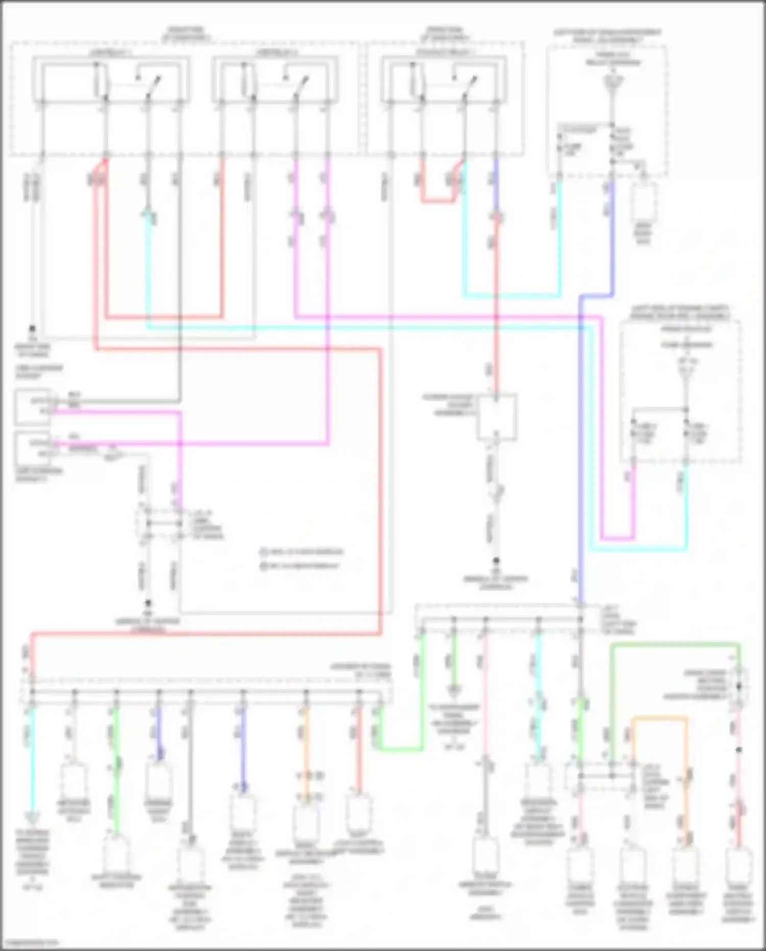 Highlander Toyota IV (2019-2024): Power distribution circuit, hybrid (11 of 12)