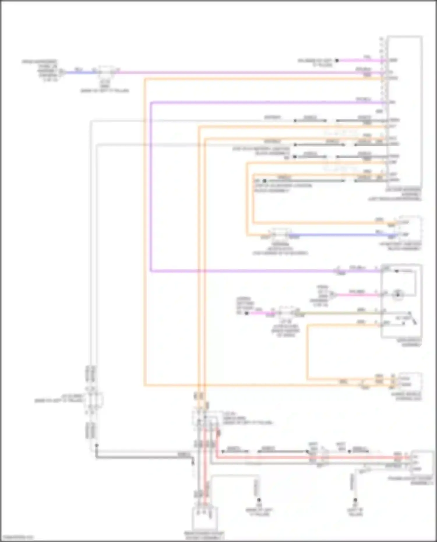 Highlander Toyota IV (2019-2024): Power distribution circuit, hybrid (12 of 12)