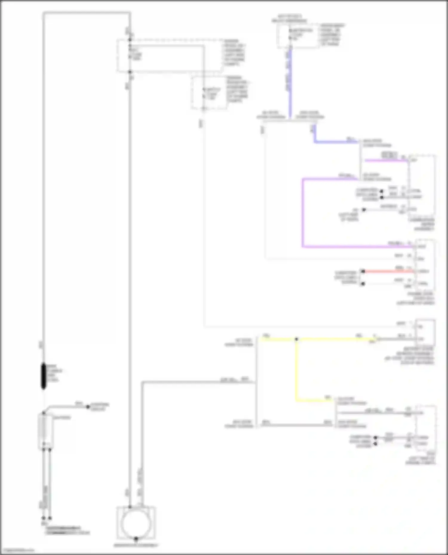 Highlander Toyota IV (2019-2024): Charging circuit