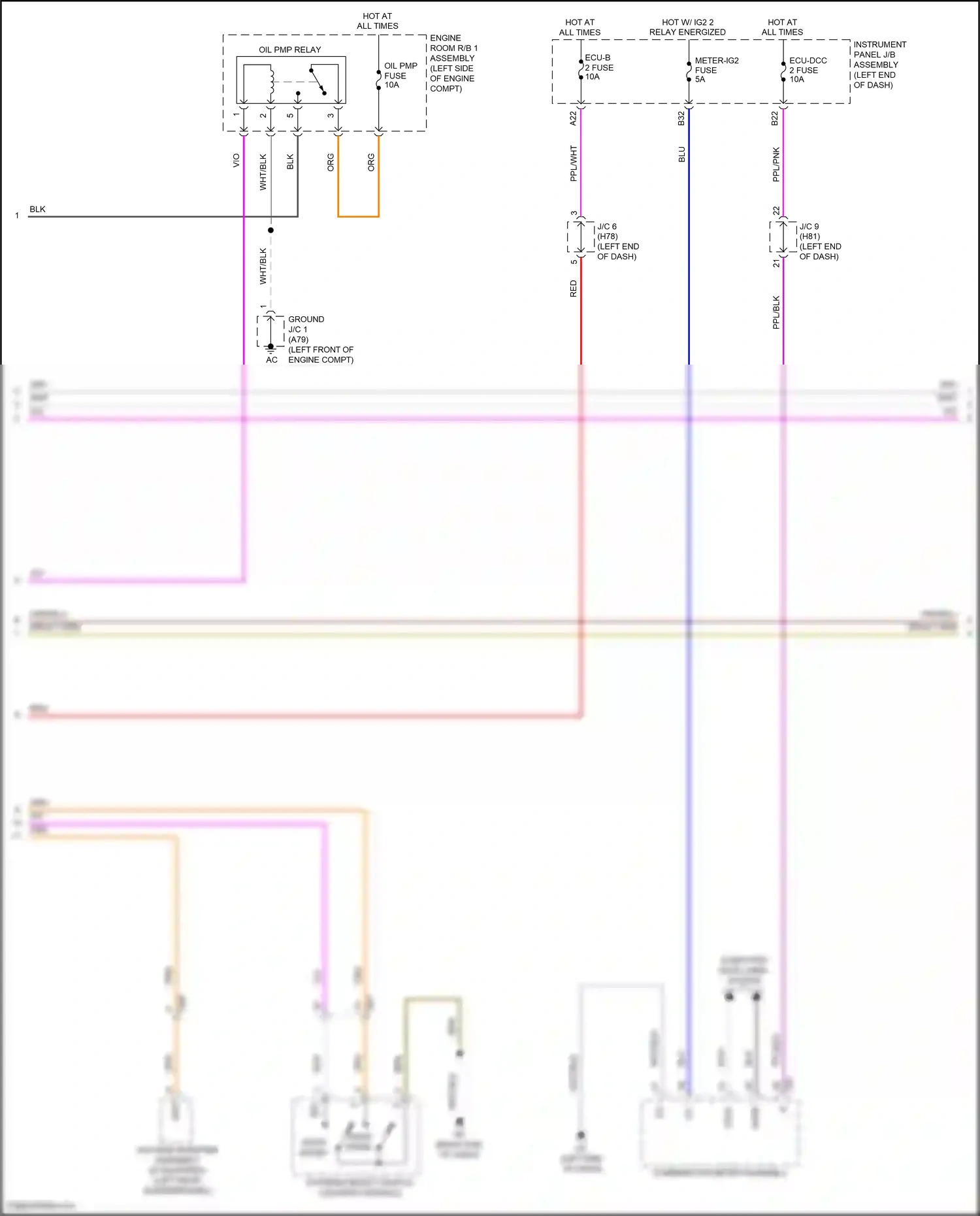Toyota Highlander IV (2019-2024) computer data lines system wiring diagram  (110 of 122)