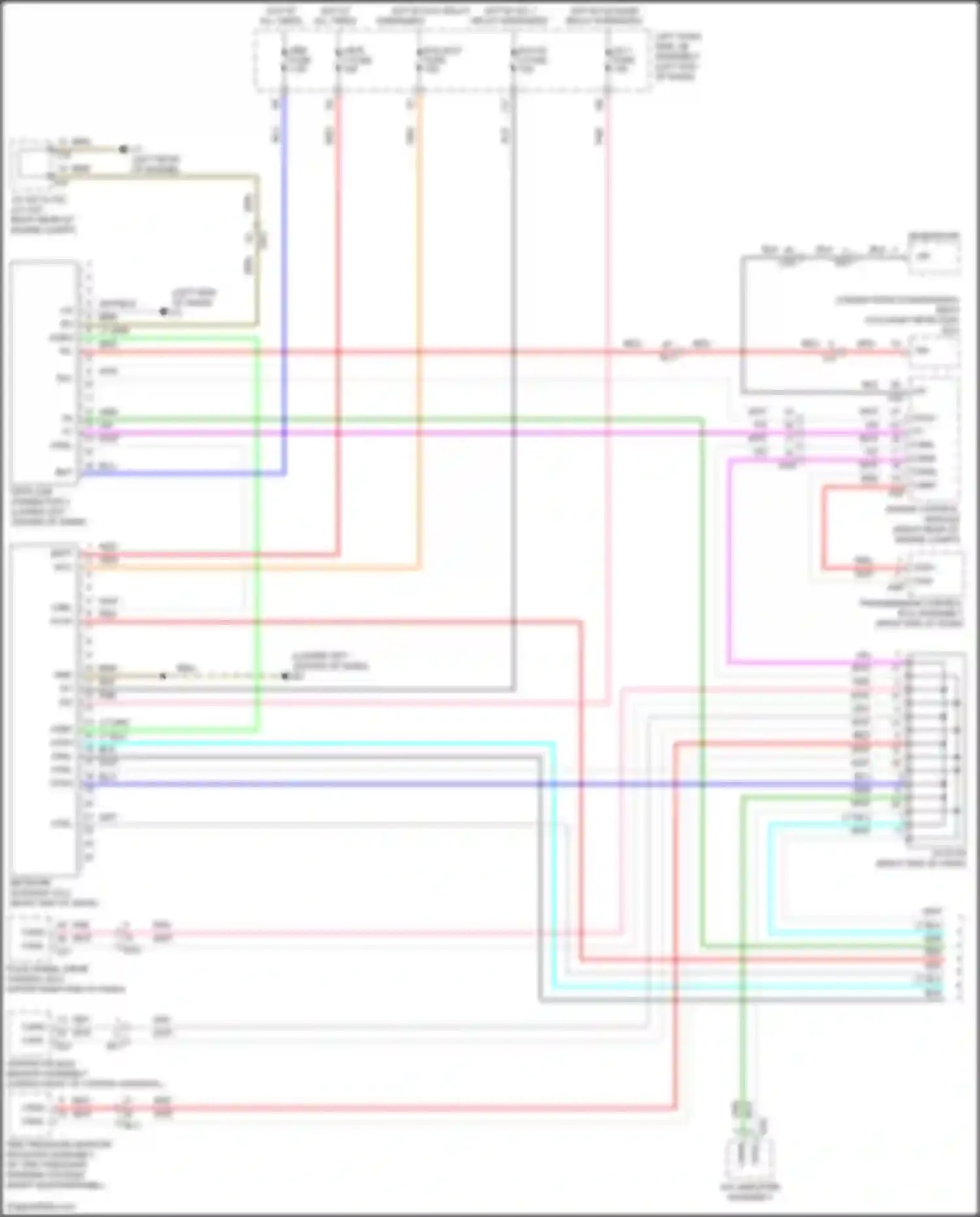 Land Cruiser Toyota 200 facelift 2 (2015-2021): Computer data lines circuit (1 of 4)
