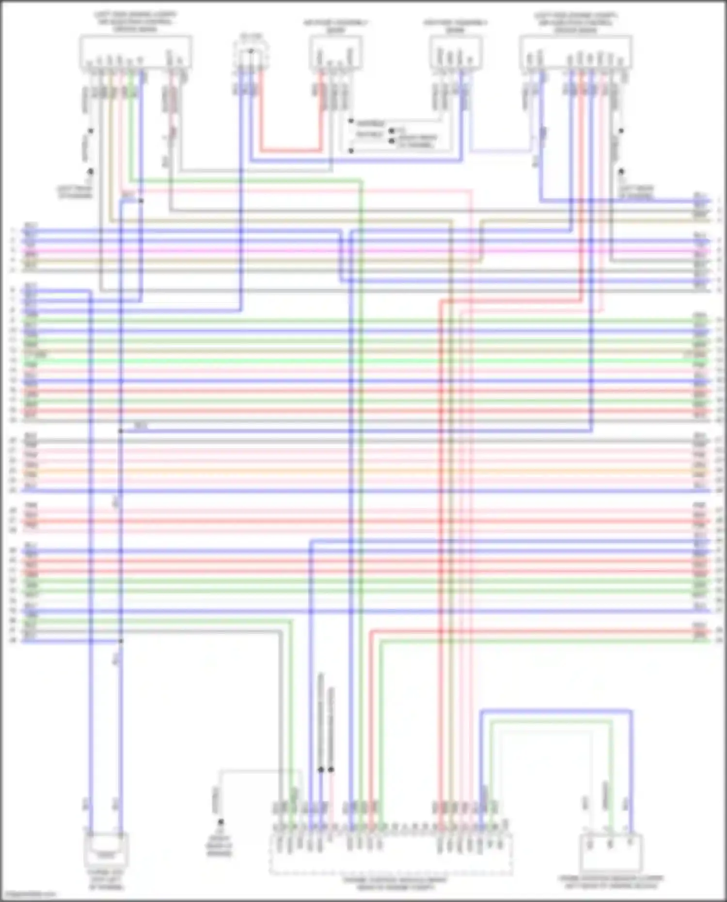 Car Wiring Diagrams for Land Cruiser Toyota 200 facelift 2 (2015-2021): Wiring diagram engine performance 5.7l (3 of 7)